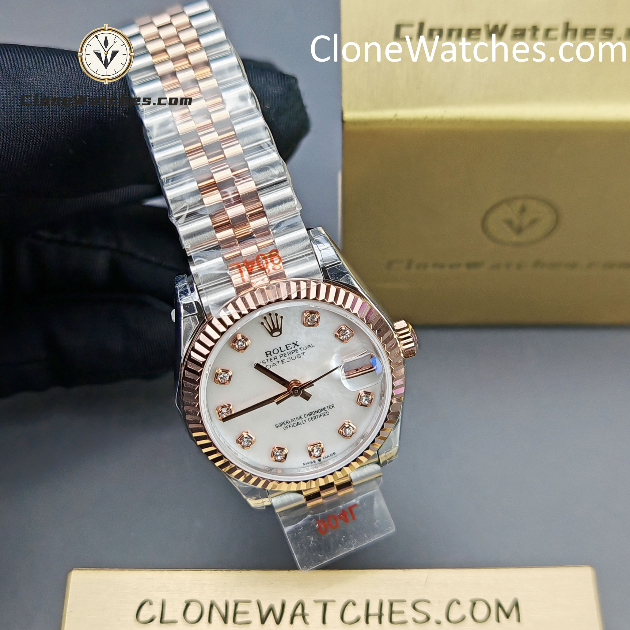 Rolex Super Clone Watches 1:1 DateJust m278271-0026 Jubilee 31MM 2236 Movement