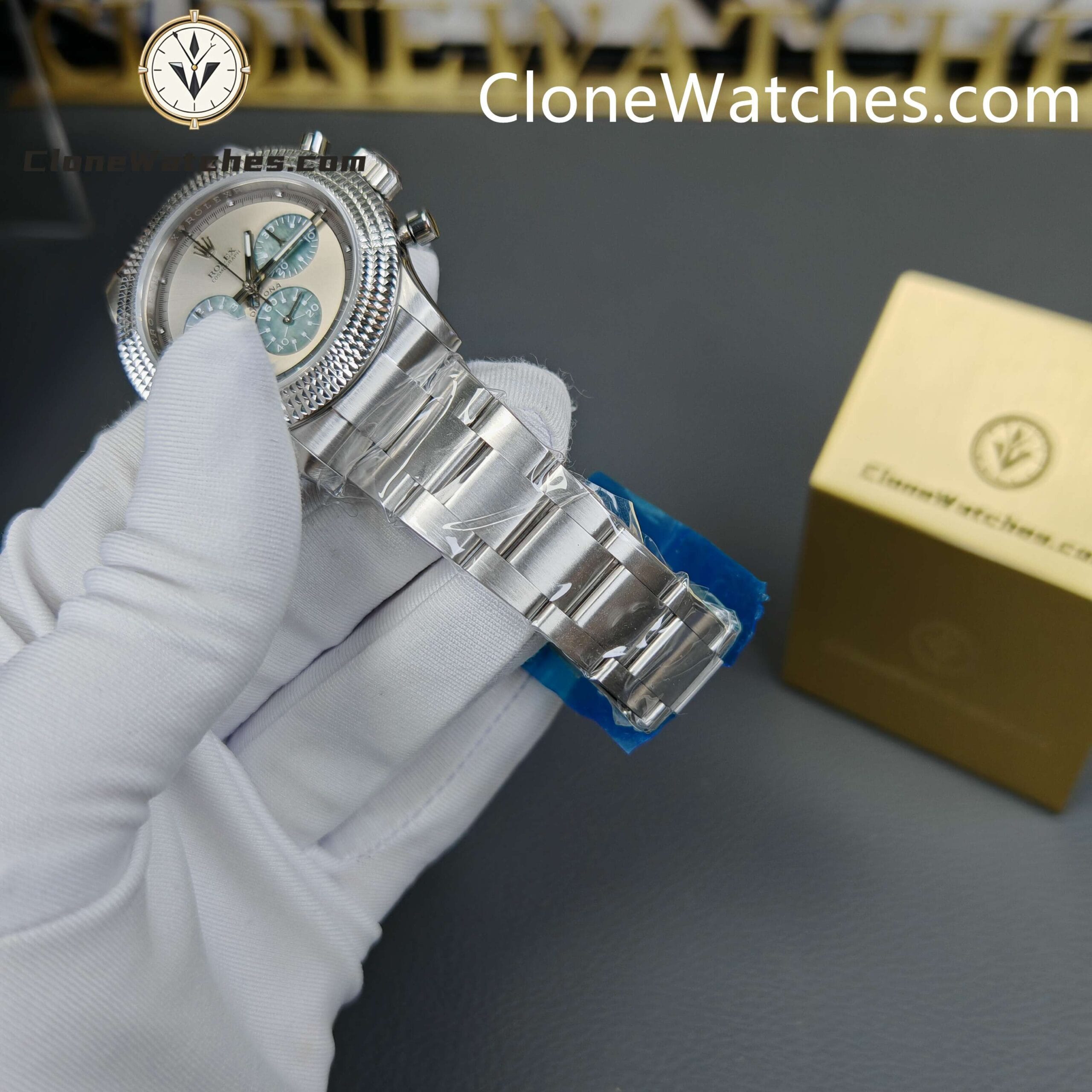 Modified Super Clone Watches 1:1 Rolex Daytona Custom 41MM 4130 Movement