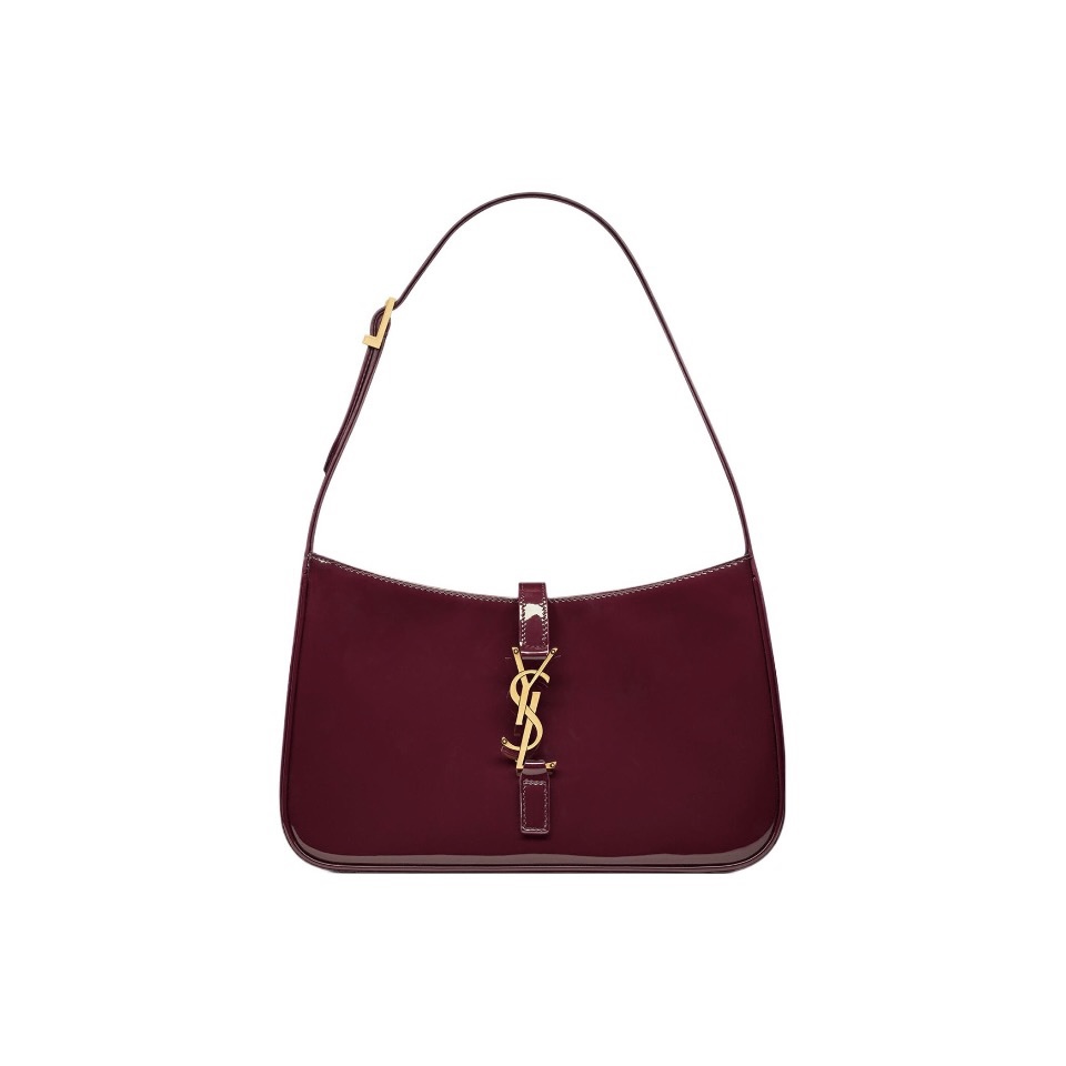 YSL Classic patent leather bag size 23 CM 100% restoration degree！