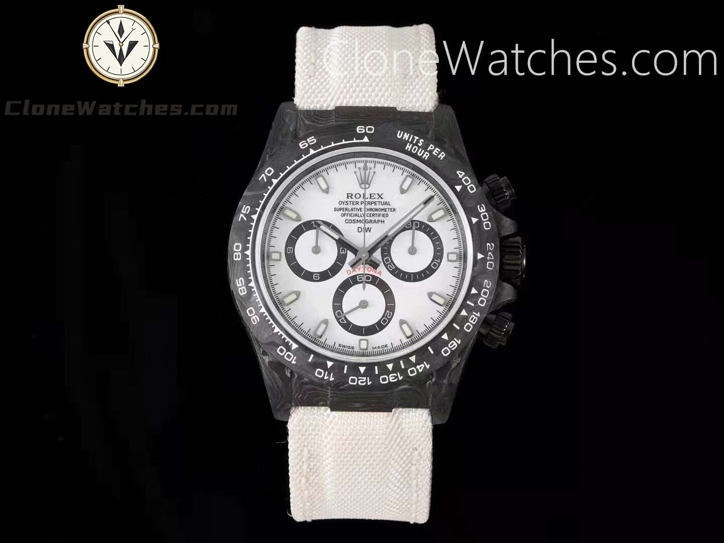 Modified Super Clone Watches 1:1 DiW Rolex Daytona IRBIS Quartz Fiber