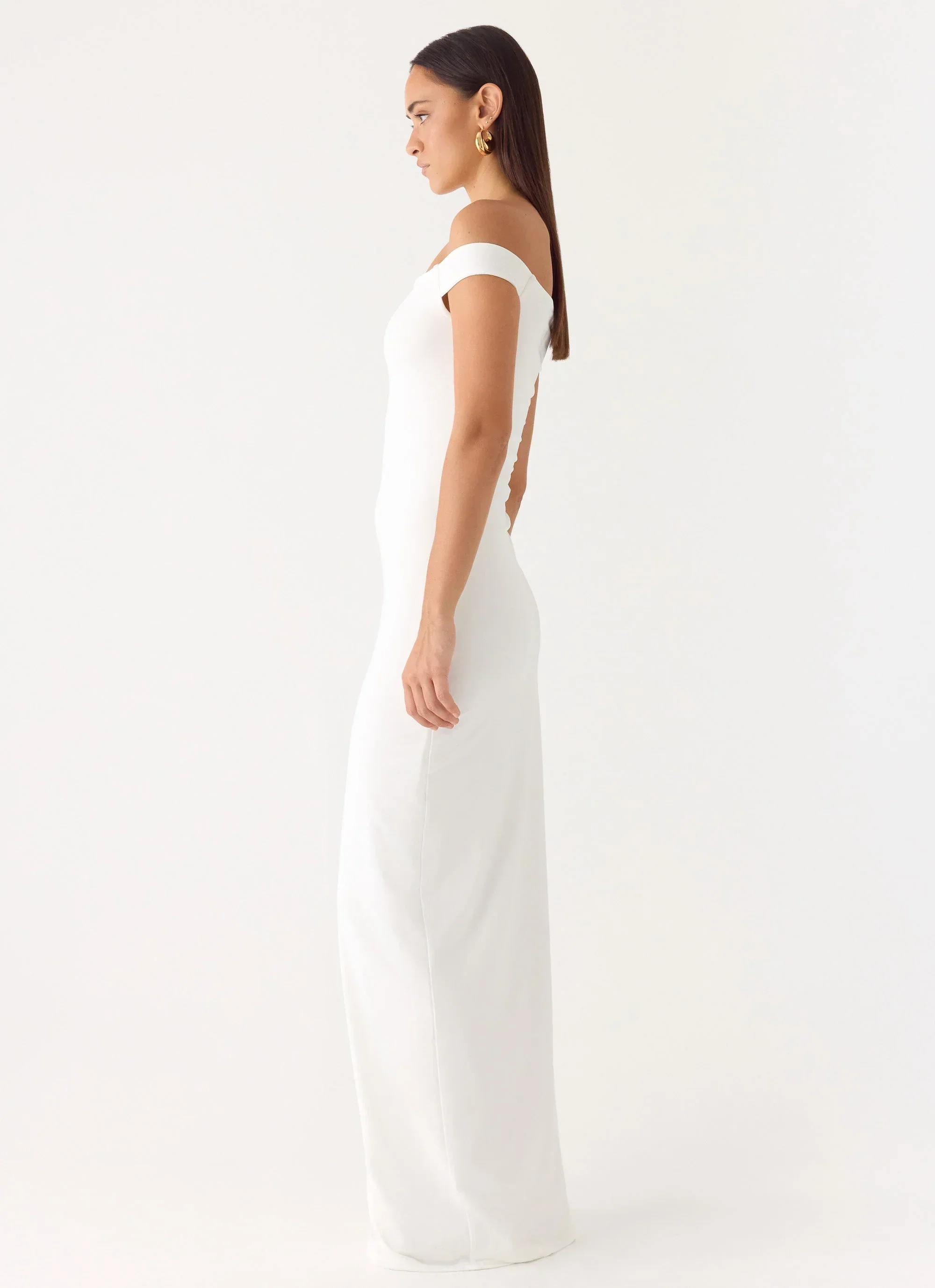 New Intentions Maxi Dress - White