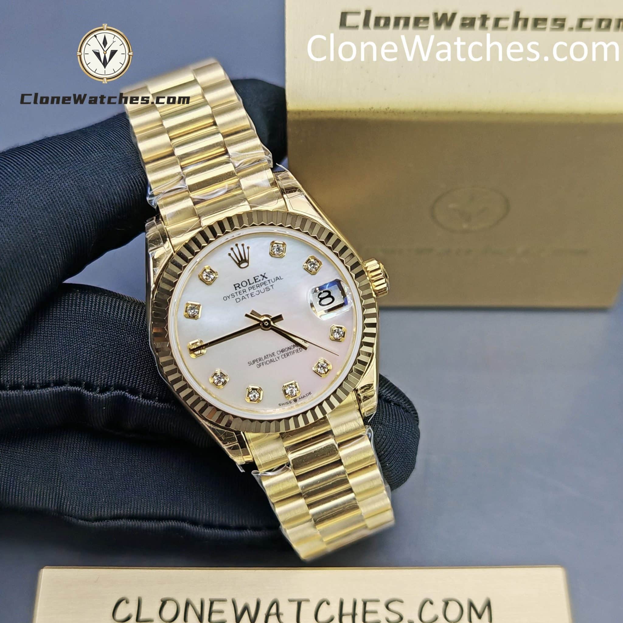 Rolex Super Clone Watches 1:1 DateJust m278278-0010 President 31MM 2236 Movement