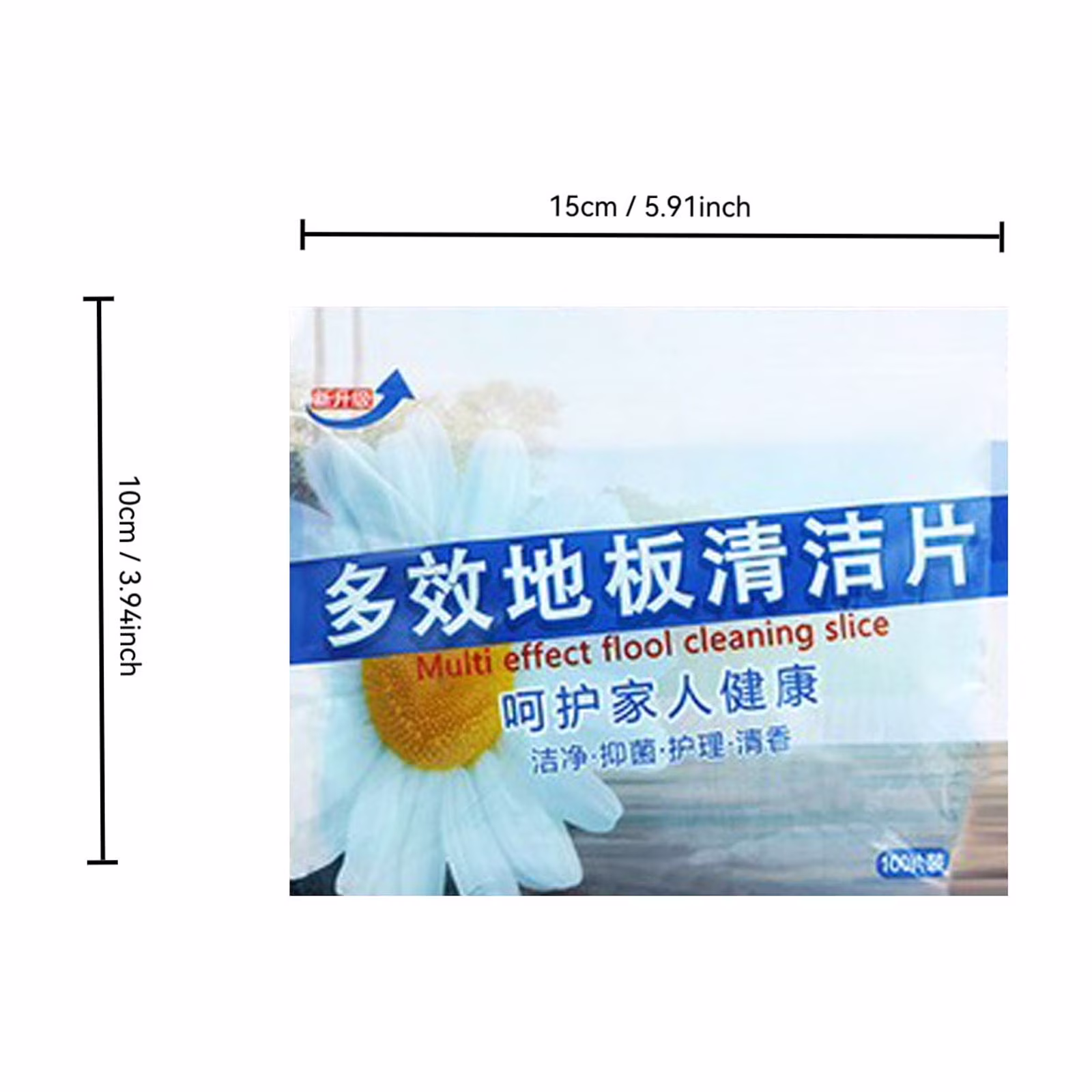 Skegnu Multi-Purpose Floor Cleaner, 100pcs Multi-Effect Fragrant Toilet Bowl and Tile Cleaner