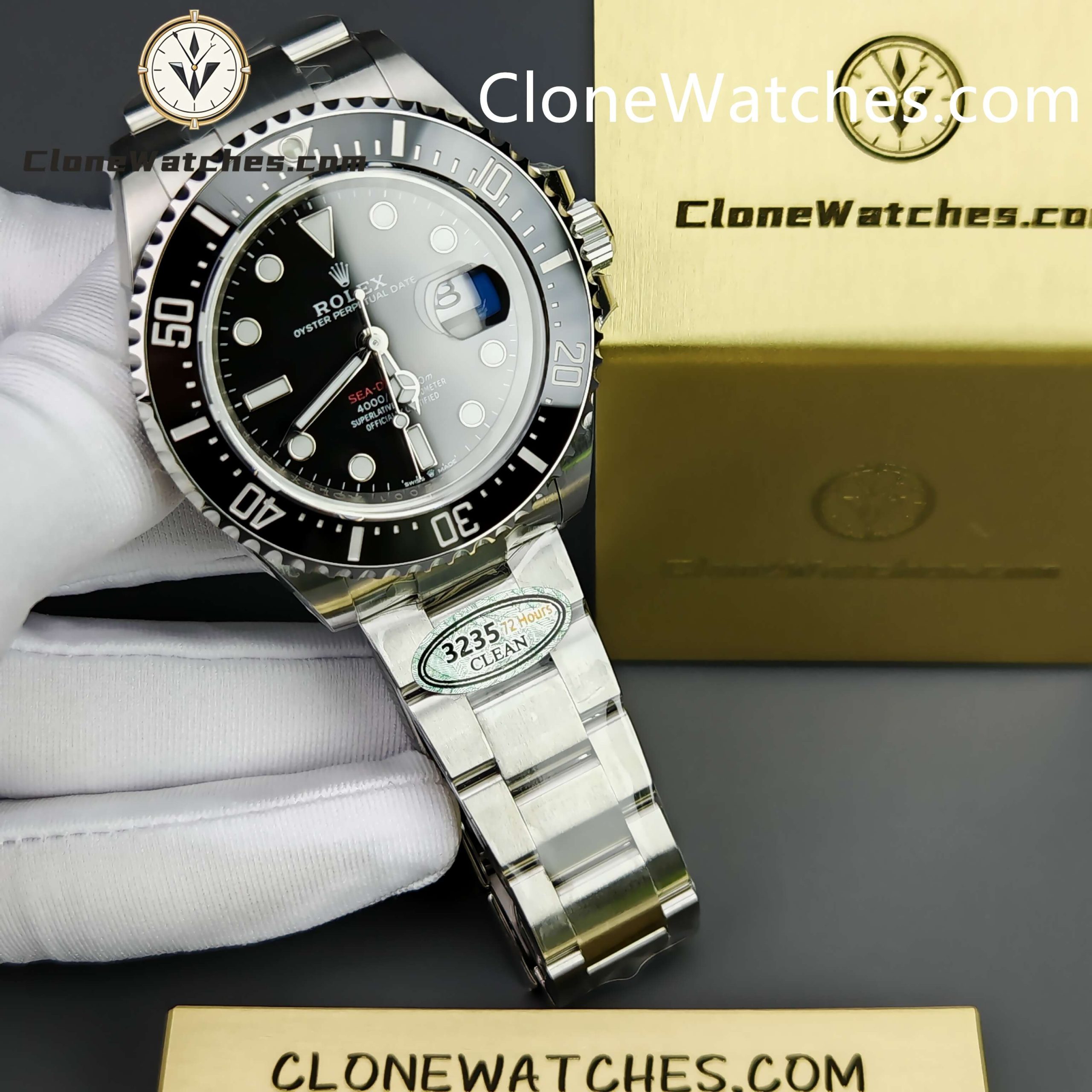 Rolex Super Clone Watches 1:1 Sea Dweller M126600-0002 3235 Movement