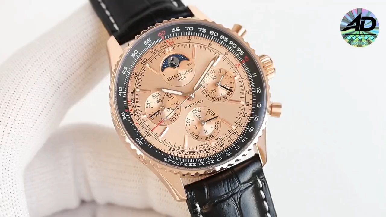 Breitling Navitimer B19 Chronograph 43 RB19101A1H1P1 Replica