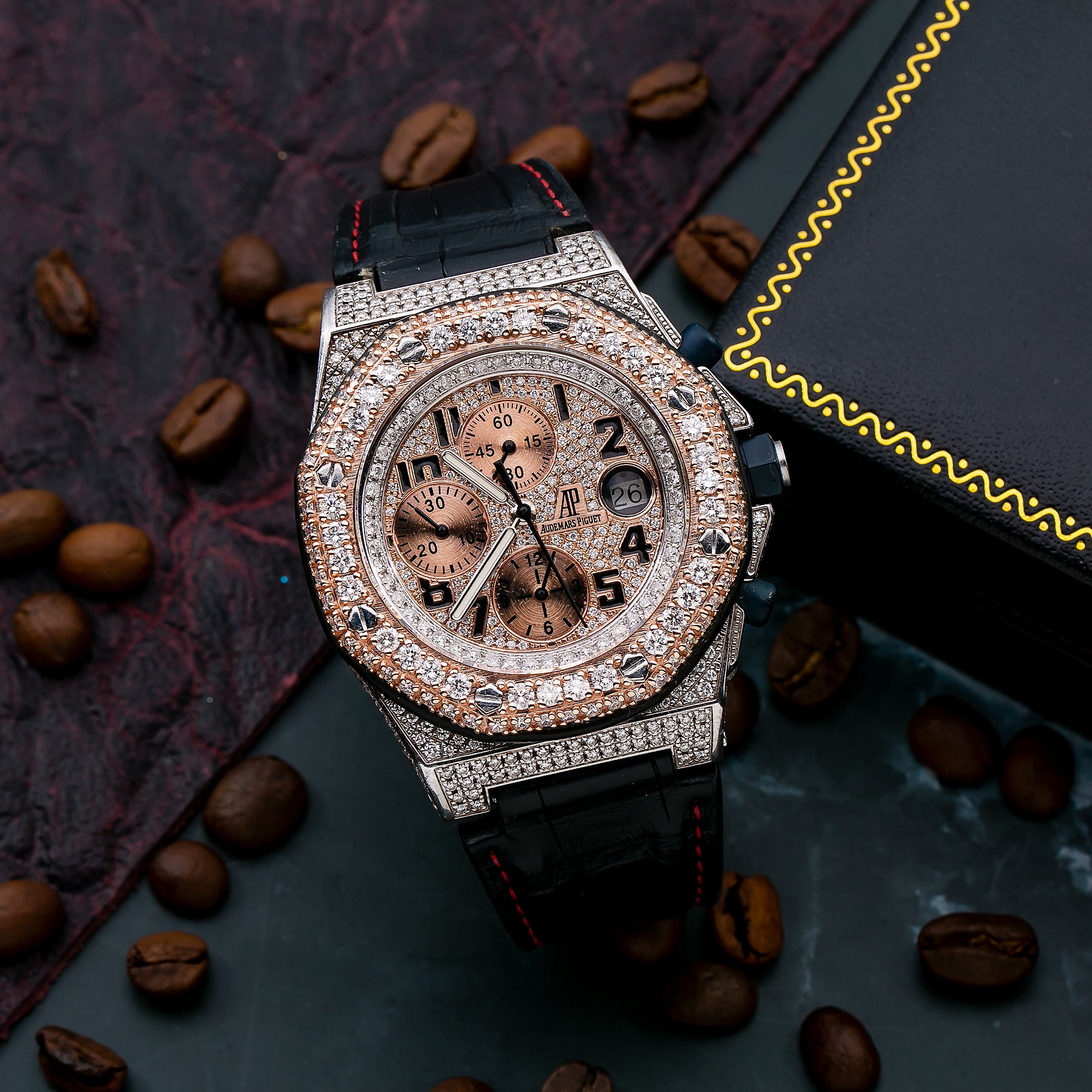 Audemars Piguet Royal Oak Offshore Chronograph 26170ST 42MM With Leather Bracelet