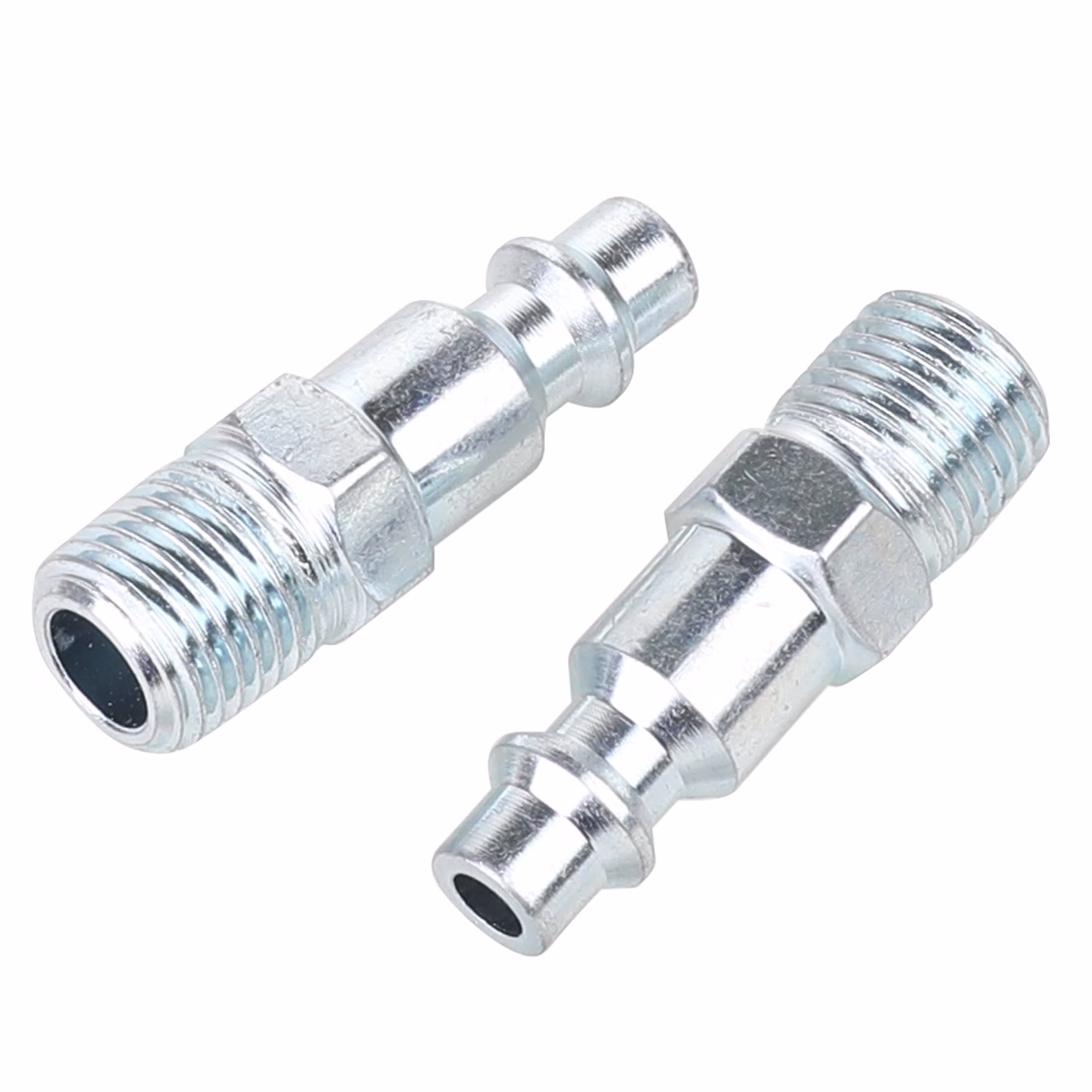 Hyper Tough 1/4-inch Air Industrial Steel MNPT Plug Set, Model 12-225-2HT, 2 Pieces pack