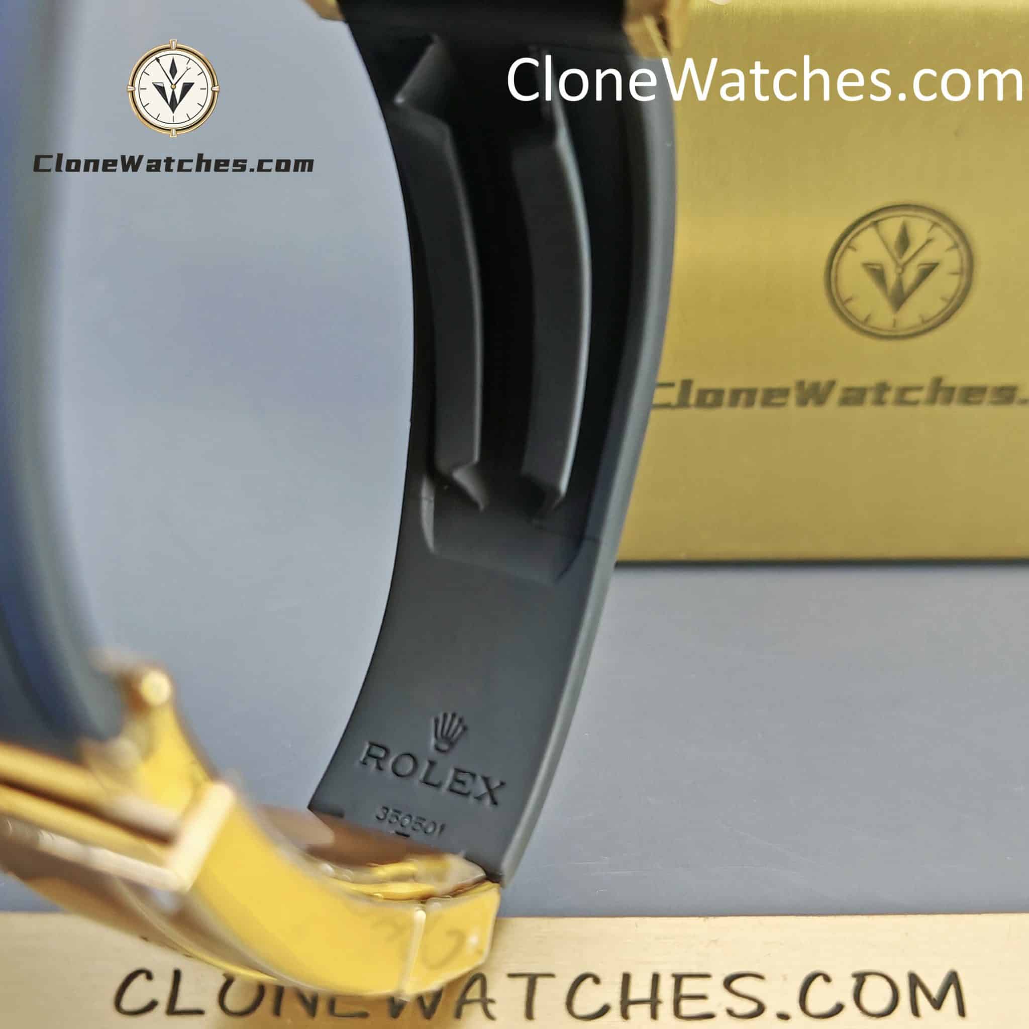Rolex Super Clone Watches 1:1 Daytona 18K Gold M126518ln-0002 4131 Movement