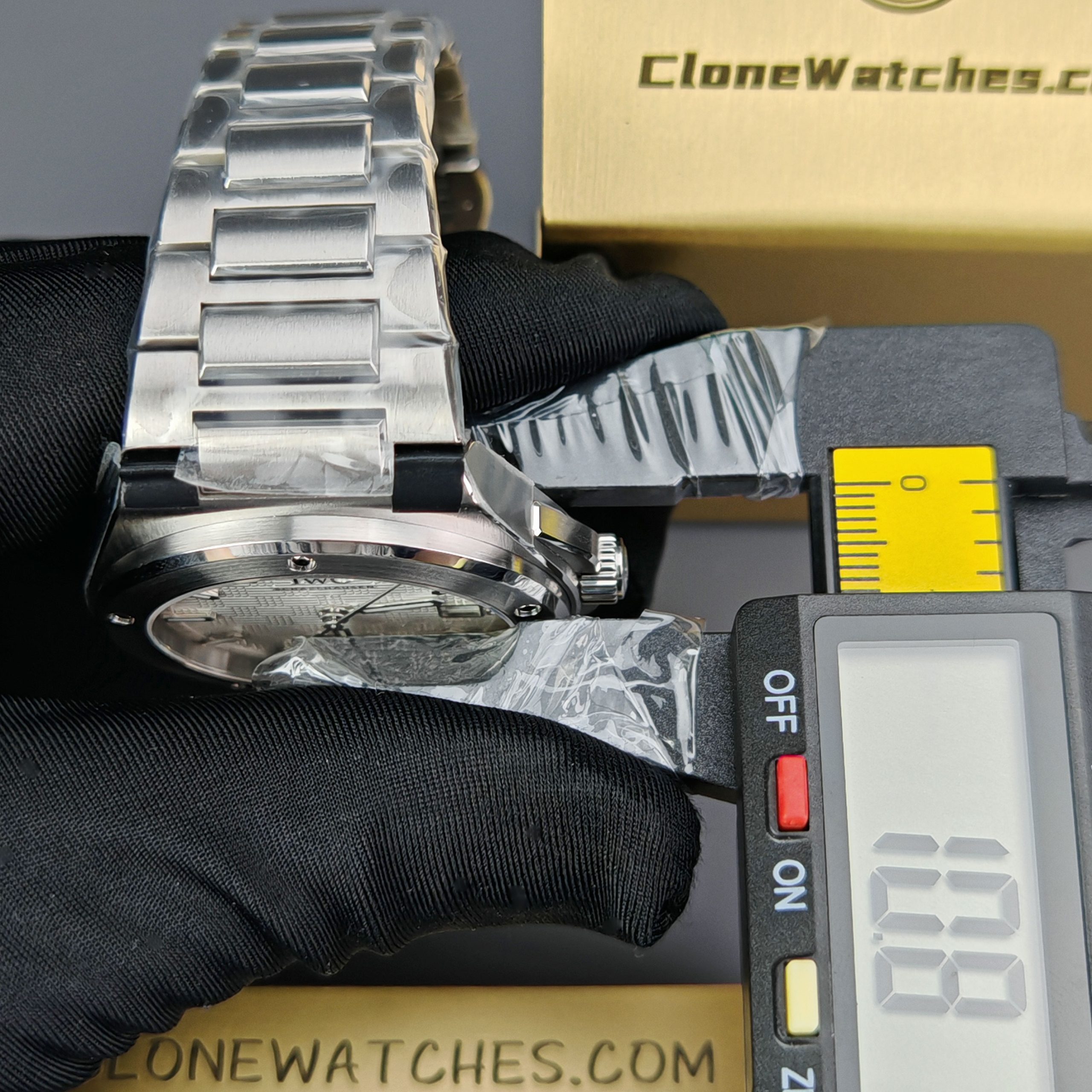 IWC Super Clone Watches 1:1 IW328902 Ingenieur Automatic 40 Silver plated Dial