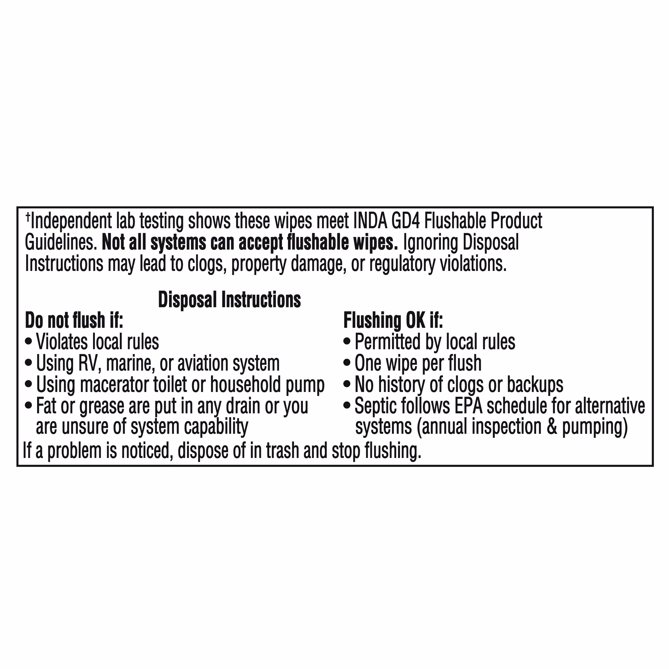 Equate Flushable Wet Wipes, Witch Hazel & Aloe, 96 Wipes, 2 Pack
