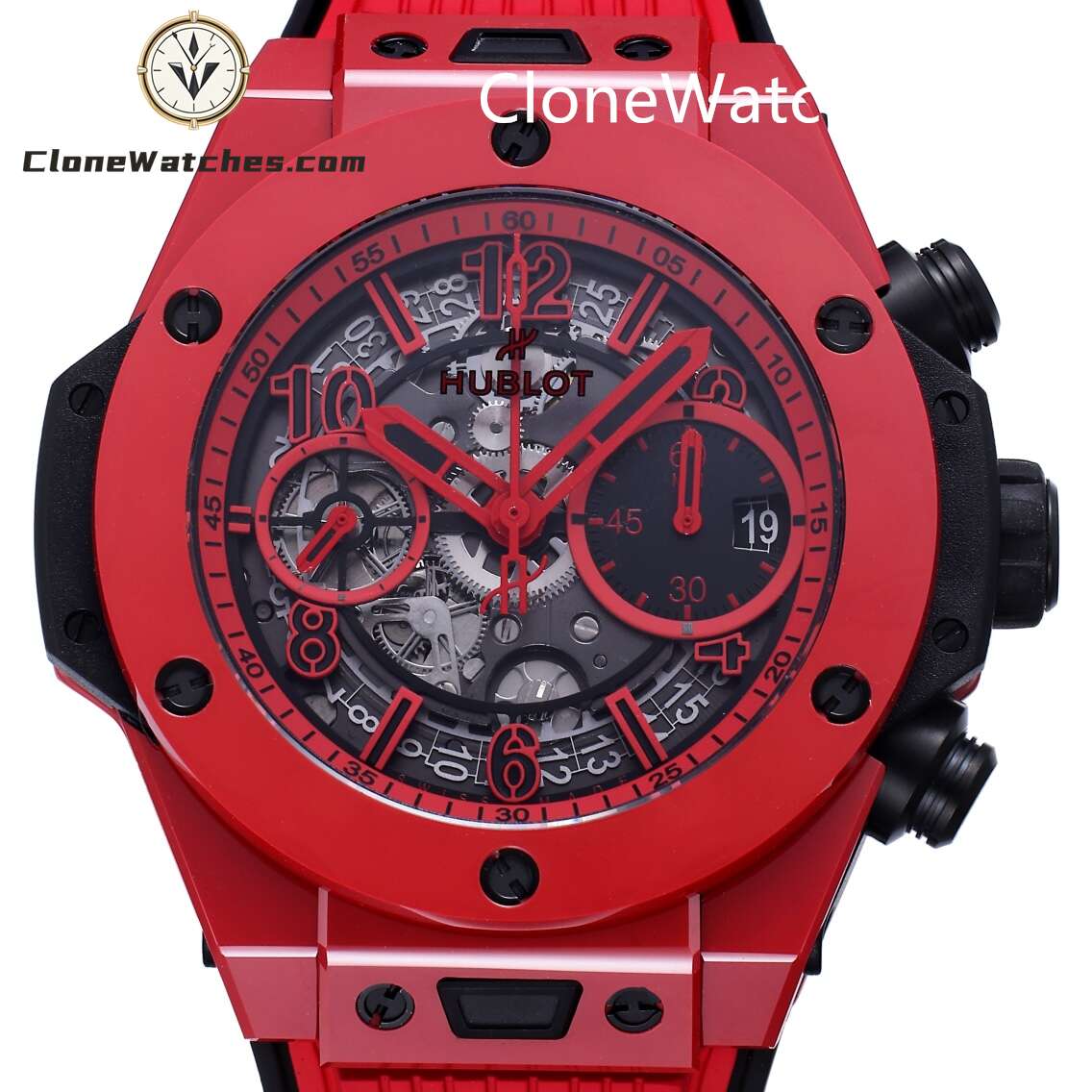 Hublot Super Clone Watches 1:1 Big Bang Unico Red Magic 42MM 441.CF.8513.RX
