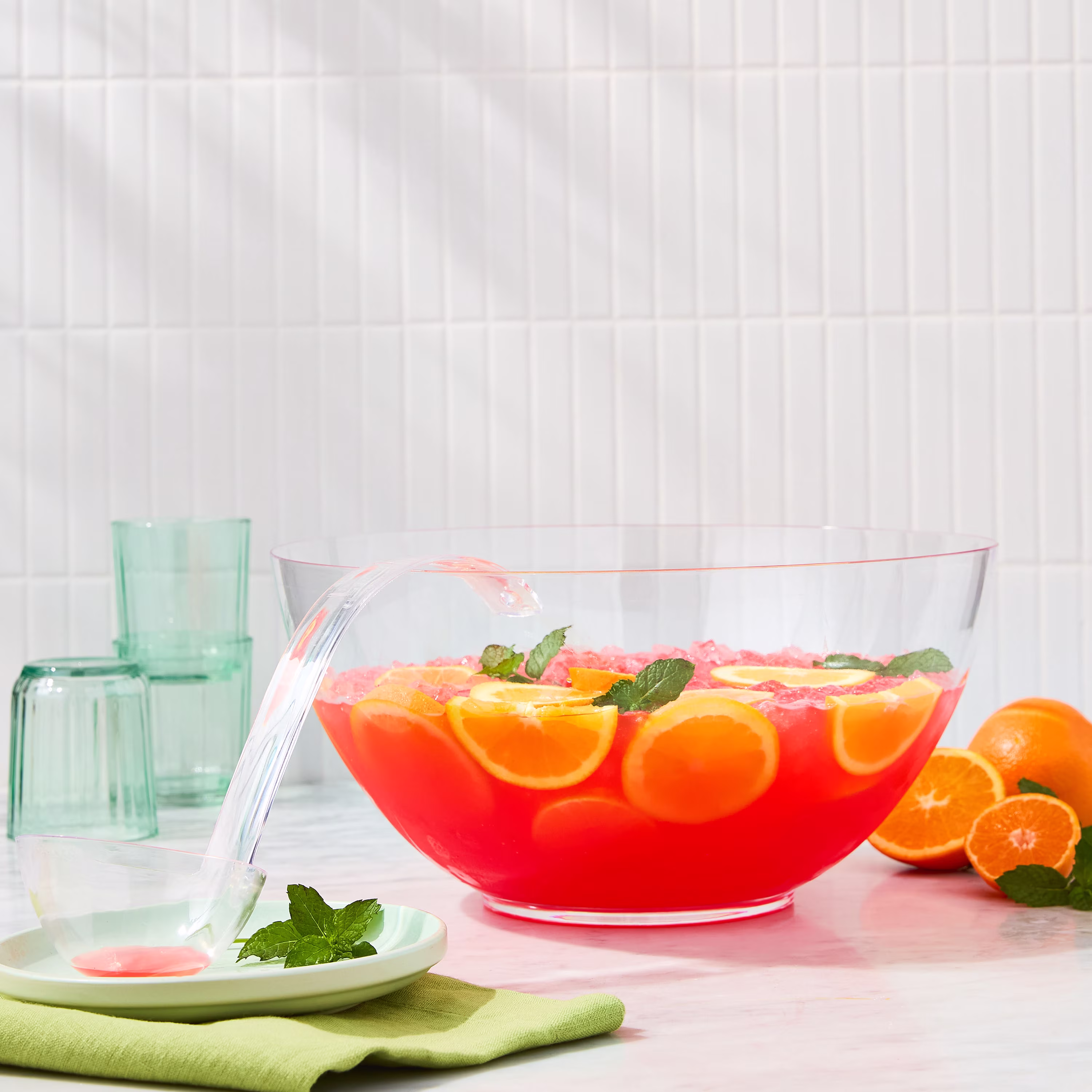 Way To Celebrate Clear Plastic Ladle, 1 Each