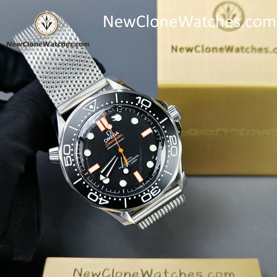 OMEGA Super Clone Watches 1:1 Seamaster Diver 300M 42mm 210.30.42.20.01.018 Black Dial