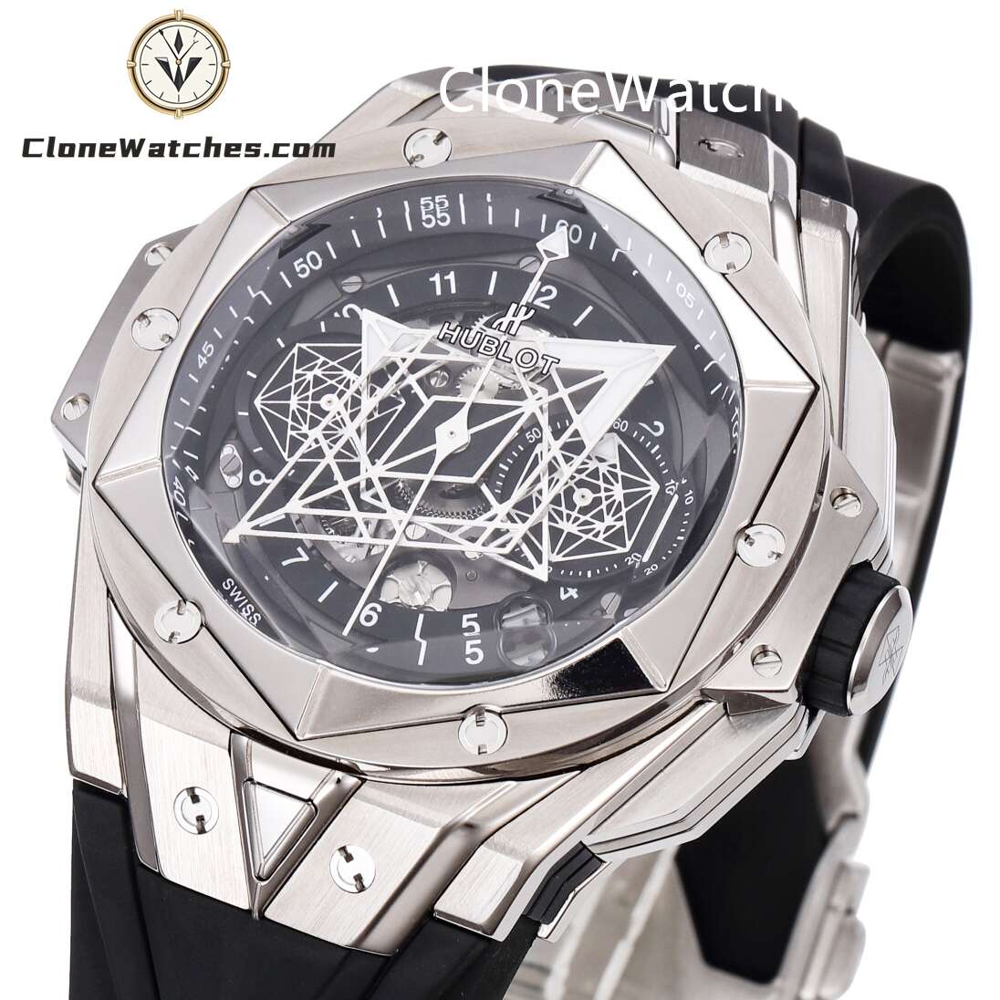 Hublot Super Clone Watches 1:1 Big Bang Unico Sang Bleu II 45MM 418.NX.1107.RX.MXM19