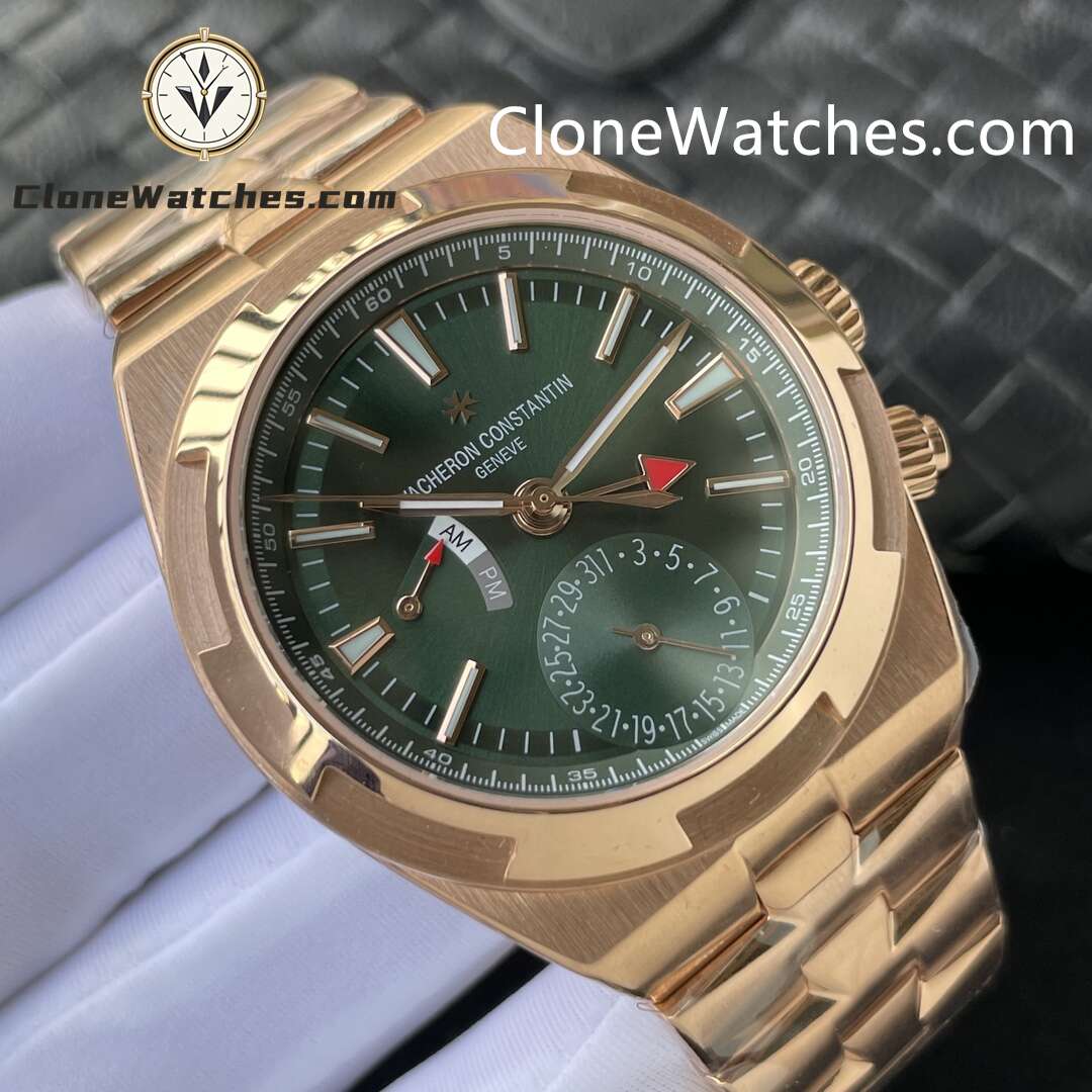Vacheron Constantin Super Clone Watches 1:1 Overseas Dual time rose gold 7920V/210R-B965 41mm