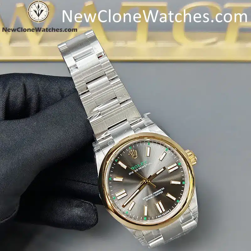 Rolex Super Clone Watches 1:1 Oyster Perpetual Grey Dial m134303-0001 3230 Movement 41mm