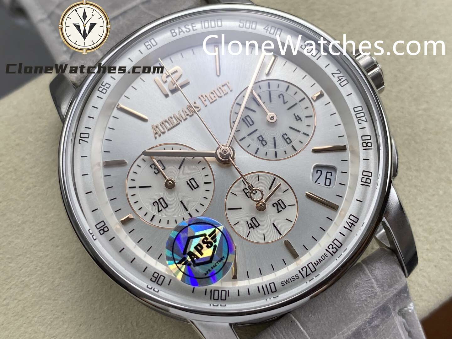 Audemars Piguet Super Clone Watches 1:1 Code 11.59 Gray Dial 26393CR 41mm