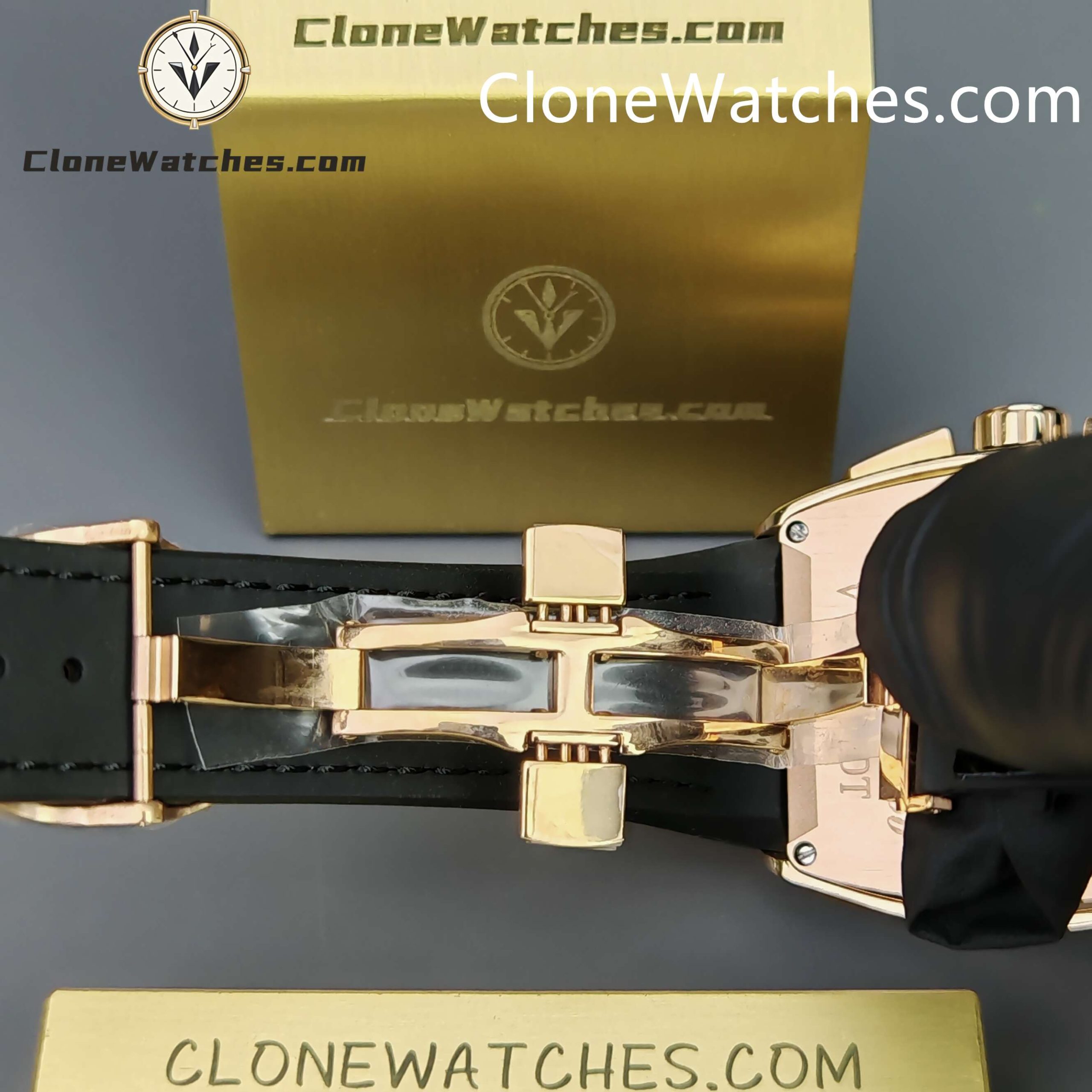 Franck Muller Super Clone Watches 1:1 Vanguard 45CCGLDBRNLD1 44MM