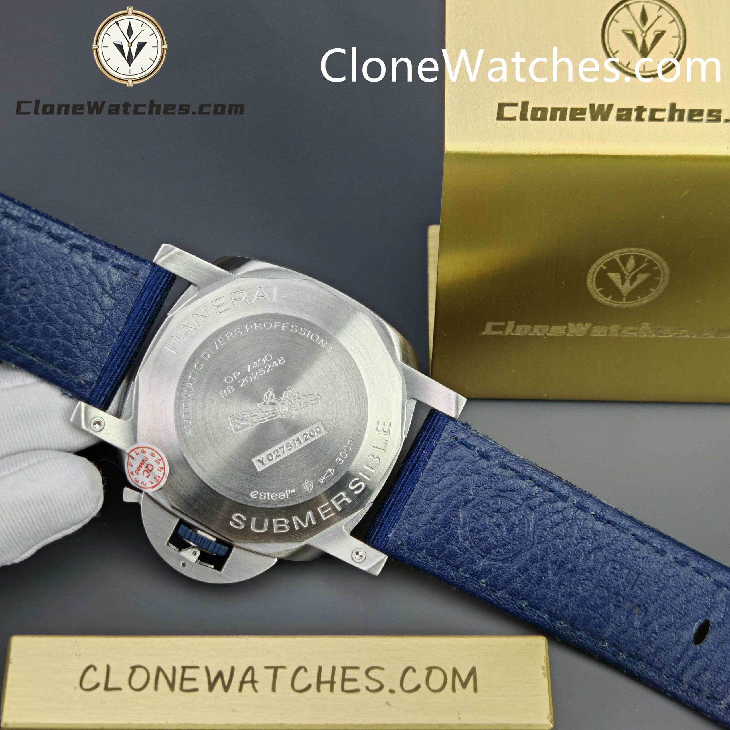Panerai Super Clone Watches 1:1 Submersible QuarantaQuattro Blu Profondo PAM01289