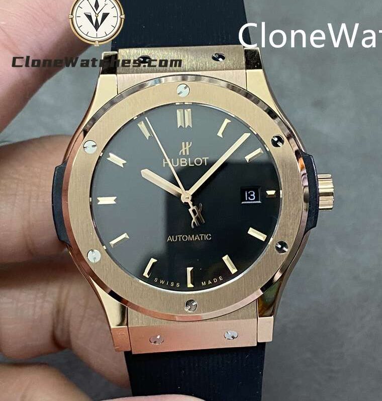Hublot Super Clone Watches 1:1 Classic Fusion King Gold 42MM 542.OX.1181.RX