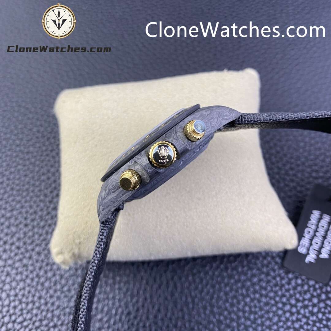Modified Super Clone Watches 1:1 DiW Rolex Daytona NTPT Carbon “AVIA GREY”