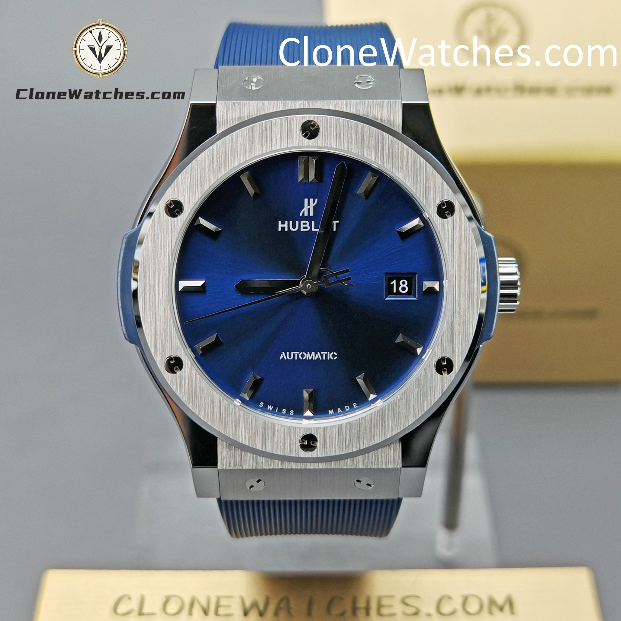 Hublot Super Clone Watches 1:1 Classic Fusion Blue 42MM 542.NX.7170.RX