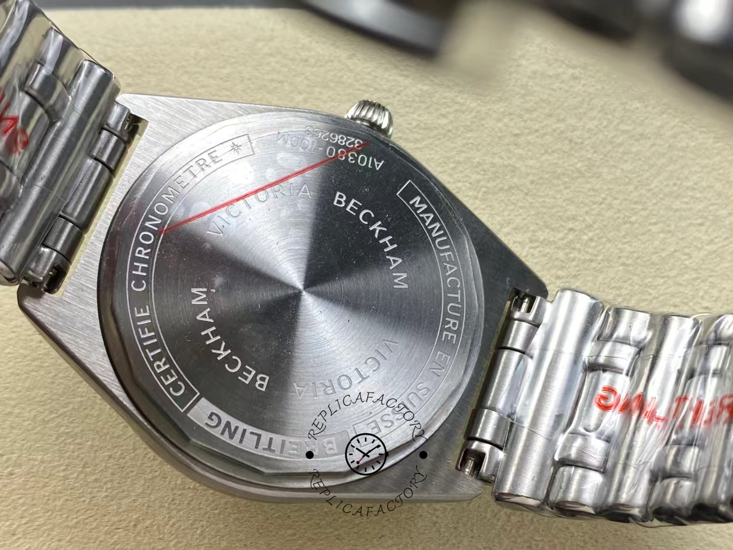 Breitling Chronomat Automatic 36mm MOP Dial A10380101A4A1 Replica