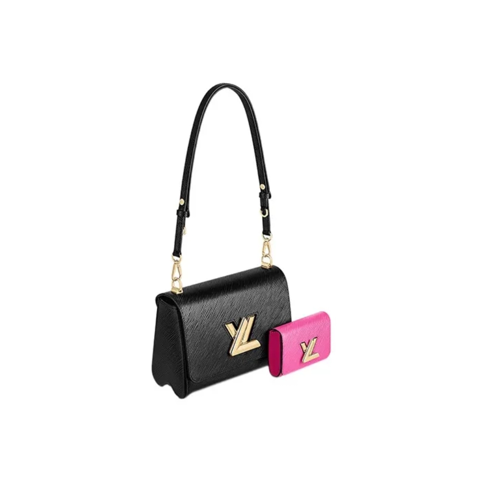 Louis vuittion twist set bag Epi cowhide leather