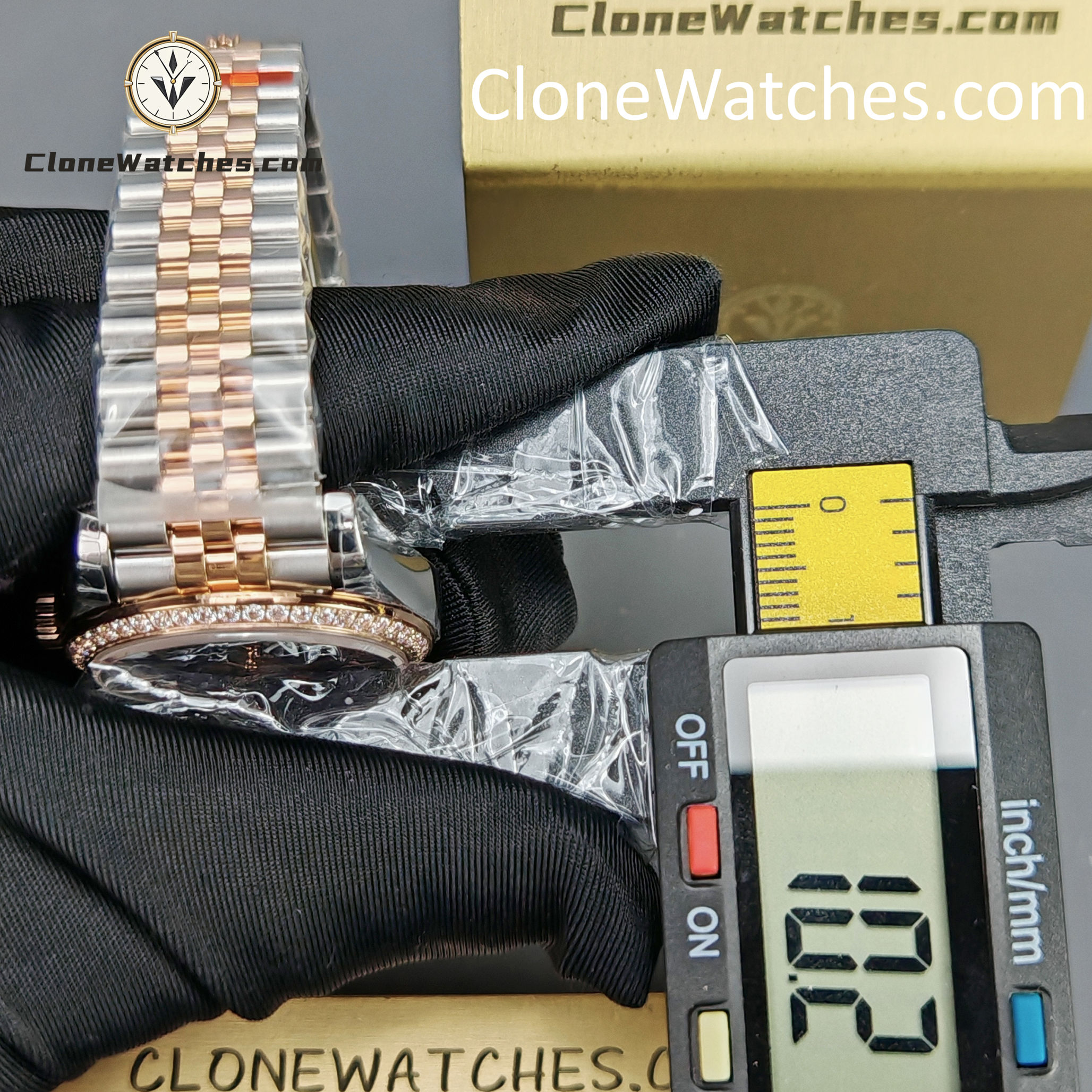 Rolex Super Clone Watches 1:1 DateJust m278381rbr-0020 Jubilee 31MM 2236 Movement