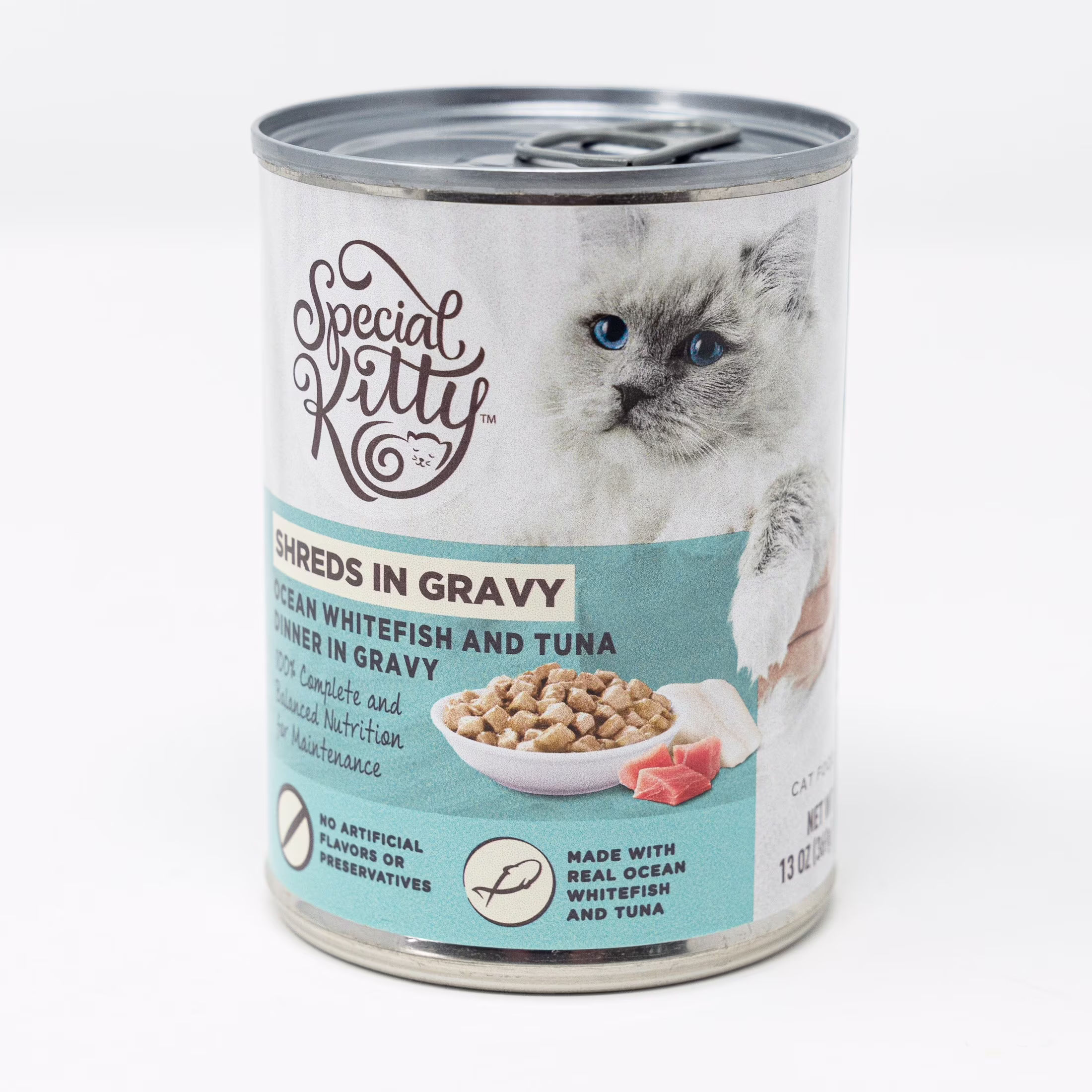 Special Kitty Ocean Whitefish and Tuna Wet Cat Food, 13 oz Can