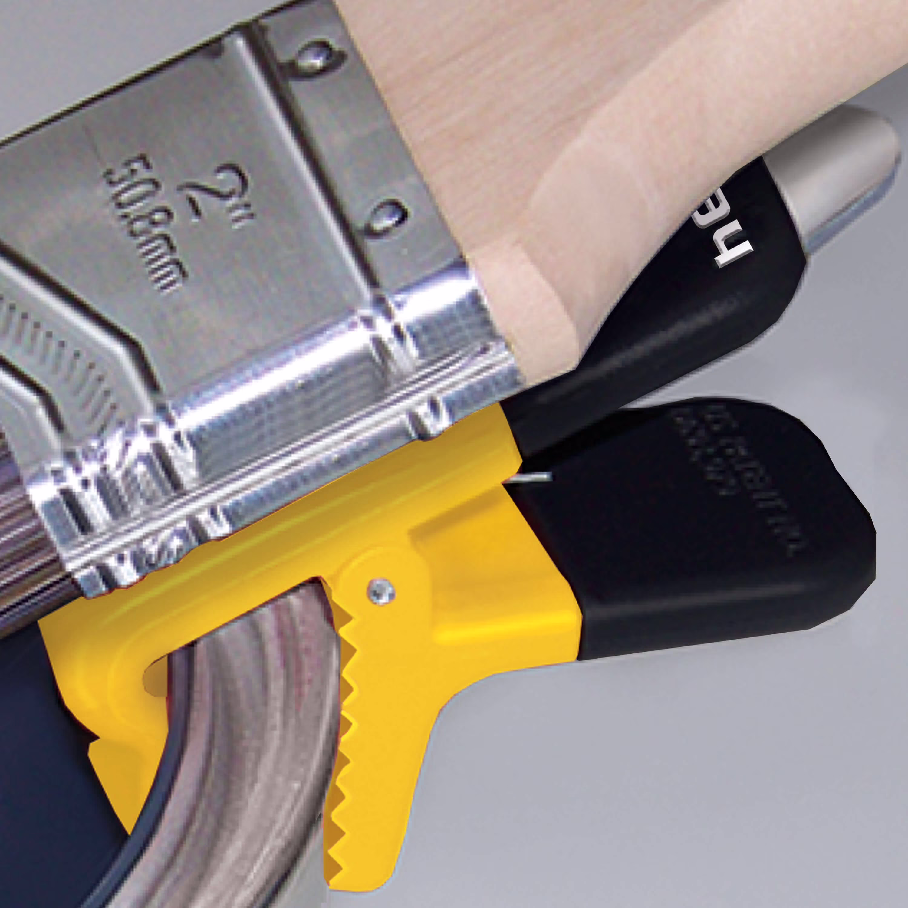 (4 pack) Allway 2-in-1 Magnetic Can Clip, Attaches to The Rim of Paint Cans with Steel Can Opener Tab, 3.25in. x 1.2in.