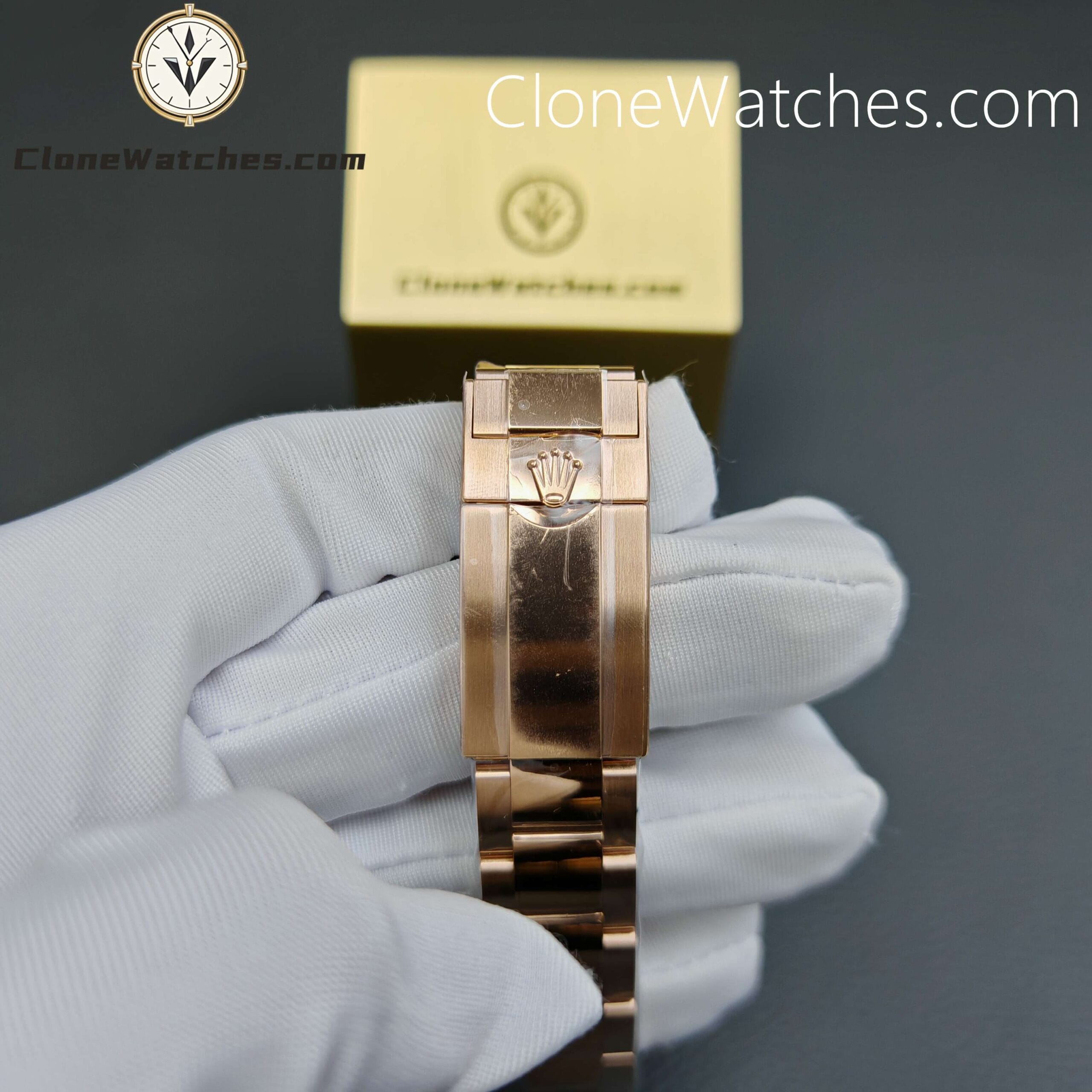 Rolex Super Clone Watches 1:1 Daytona Crystal Dial 116505 – 0012 4130 Movement