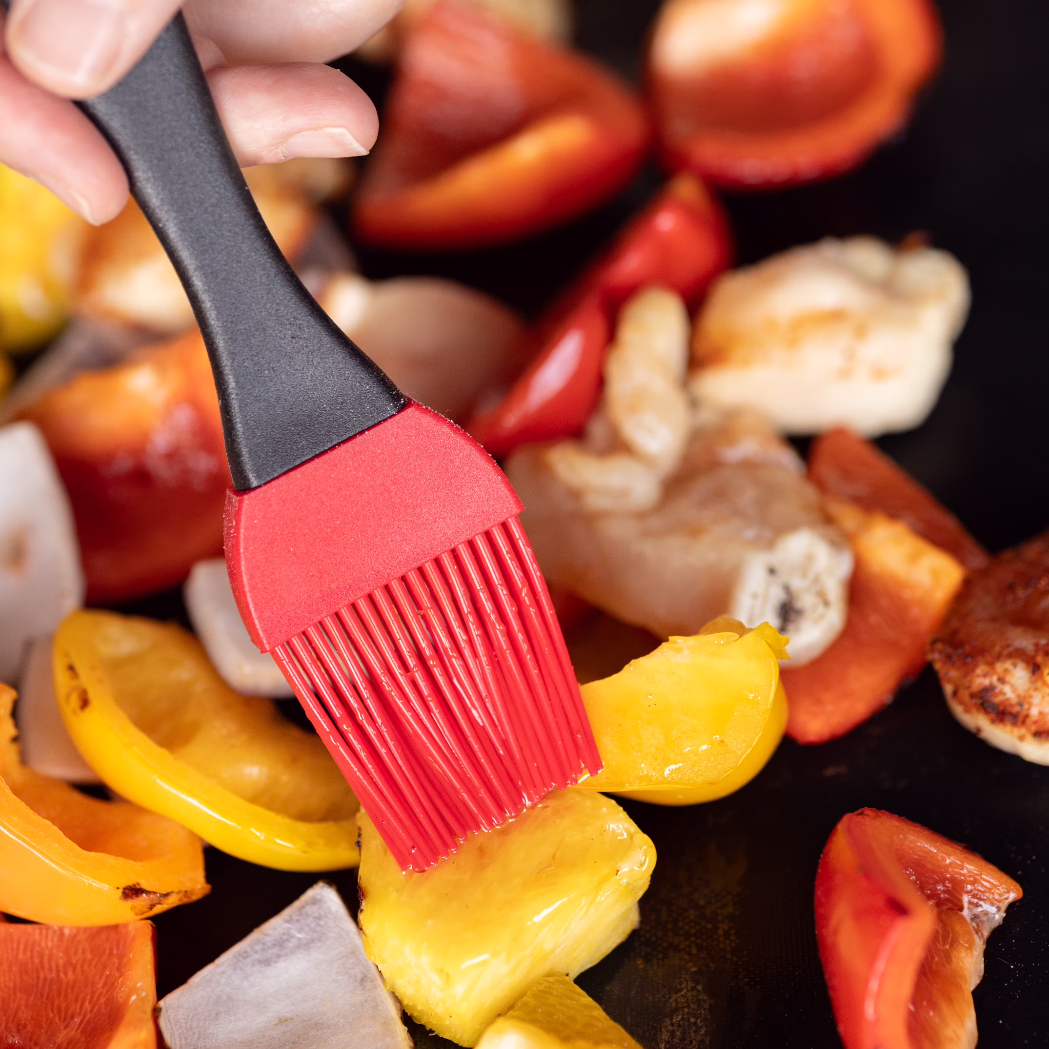 Expert Grill Basting Brush, Heat Resistant, Food-Grade Silicone