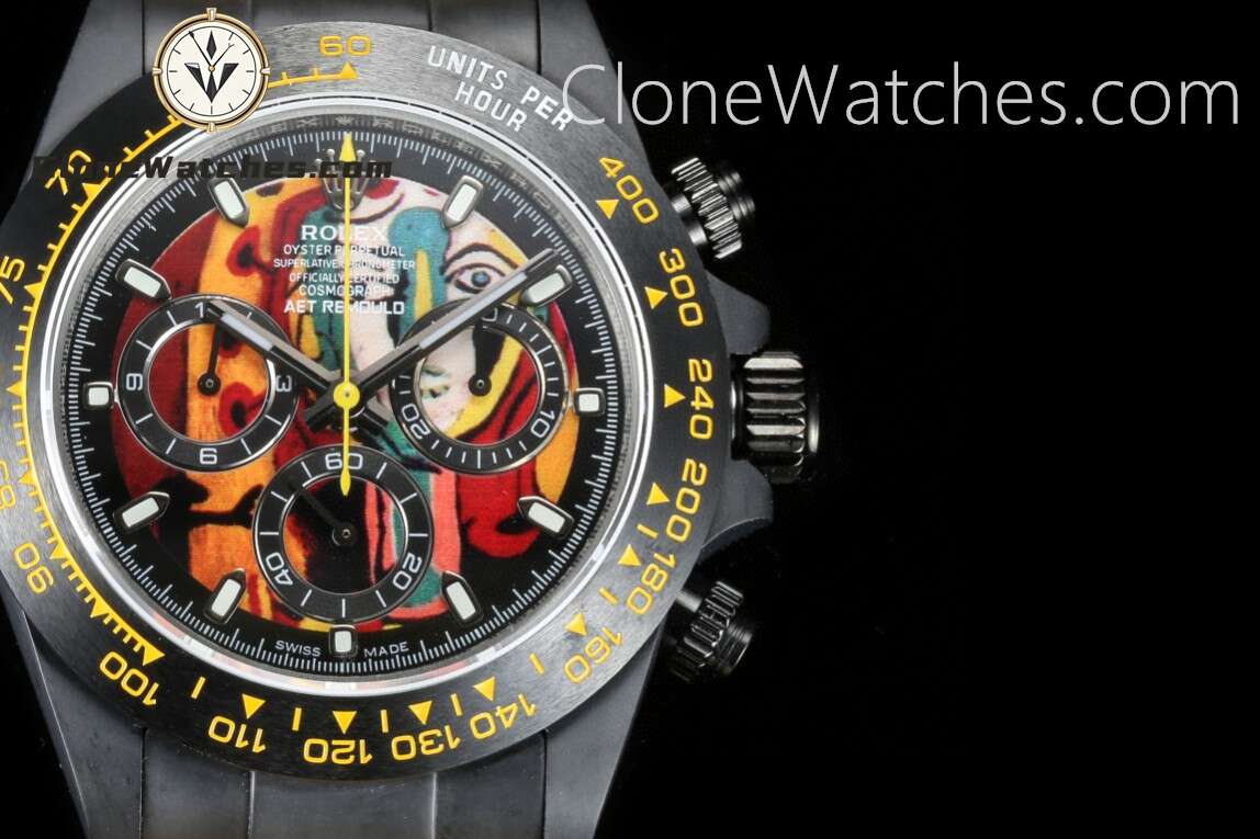 Modified Super Clone Watches 1:1 AET Rolex Daytona YOUNG LADY (RUBBER STRAP)
