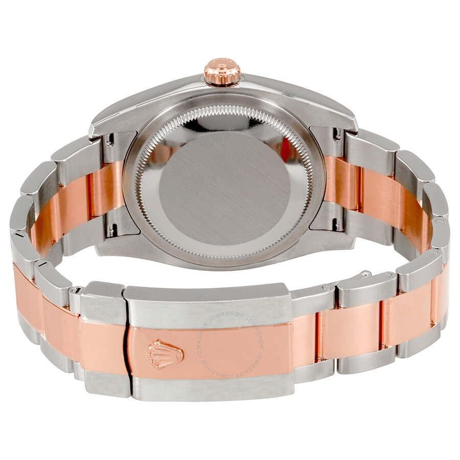 Rolex Oyster Perpetual Datejust 36 Black Dial Stainless Steel and 18K Everose Gold Bracelet Automatic Men s Watch 116231BKSO（Lifetime free warranty+90-days replacement service & Refund!.）