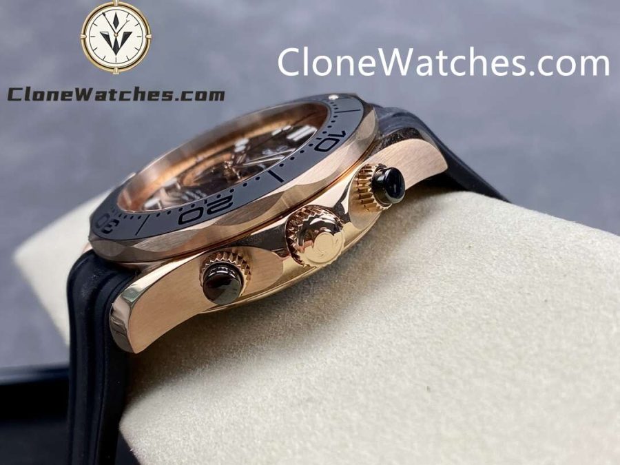 OMEGA Super Clone Watches 1:1 Seamaster Diver 300M Rose Gold 210.62.44.51.01.001 44MM