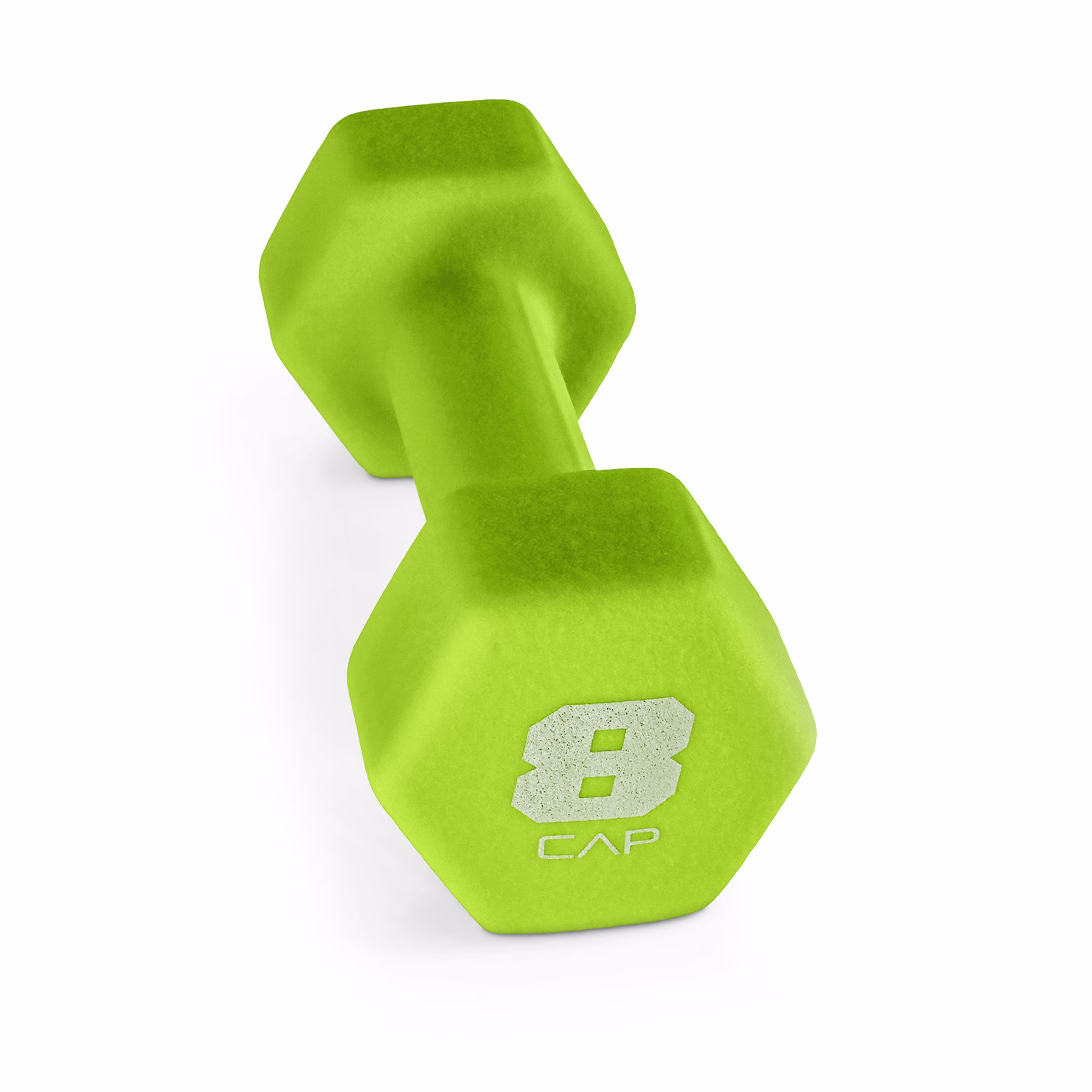 CAP, 10lb Neoprene Dumbbell, Red, Single
