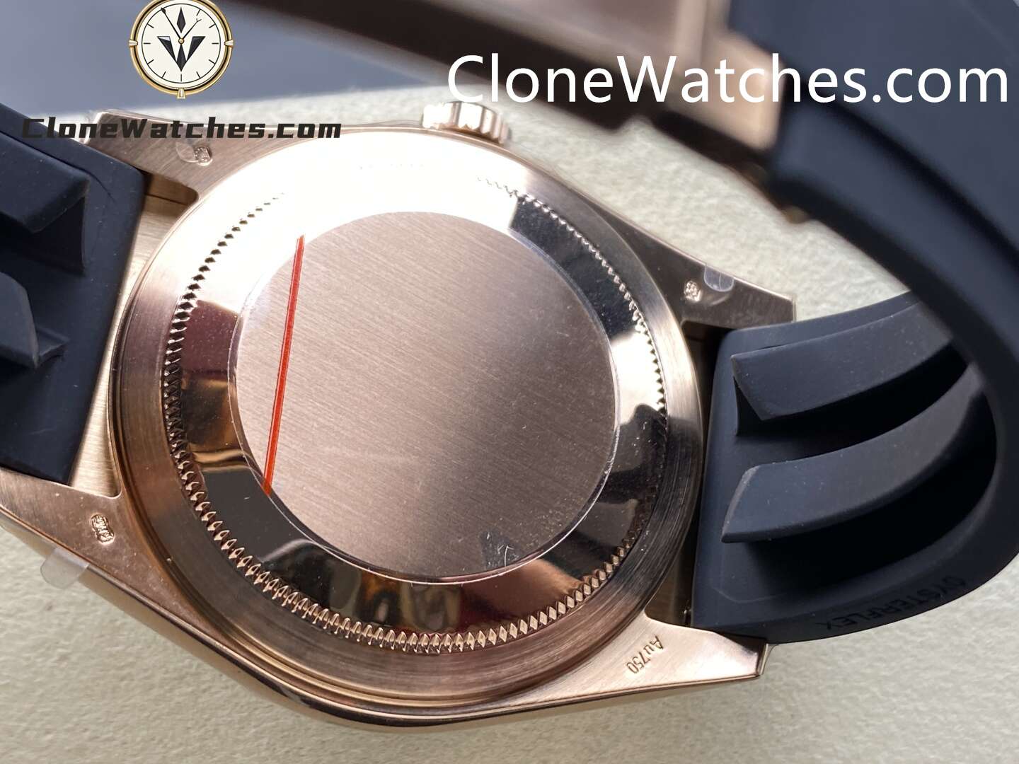 Rolex Super Clone Watch 1:1 Sky Dweller Coffee Dial m326235-0005 42MM Rubber Strap