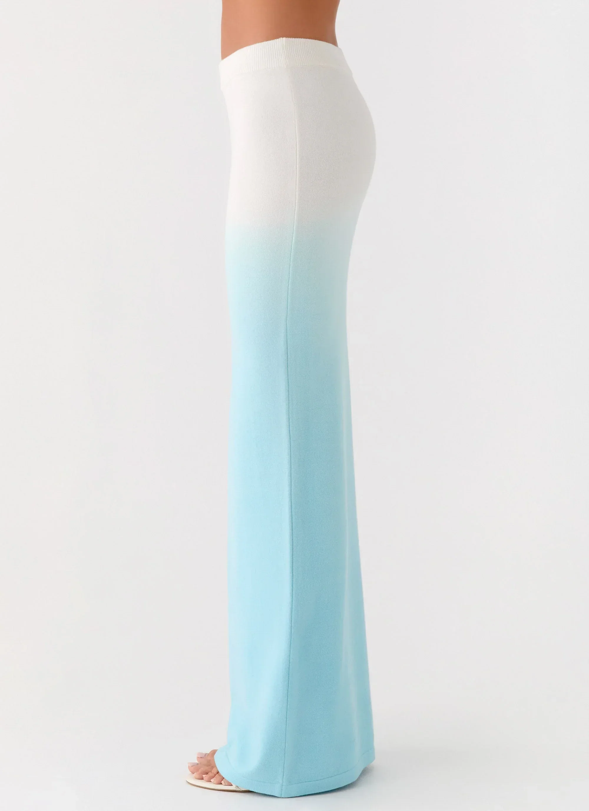 Deep Sea Kiss Maxi Skirt - Blue Ombre