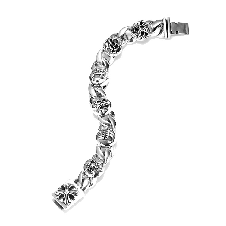 Chrome Hearts Bracelet 925 Sliver 22 CM