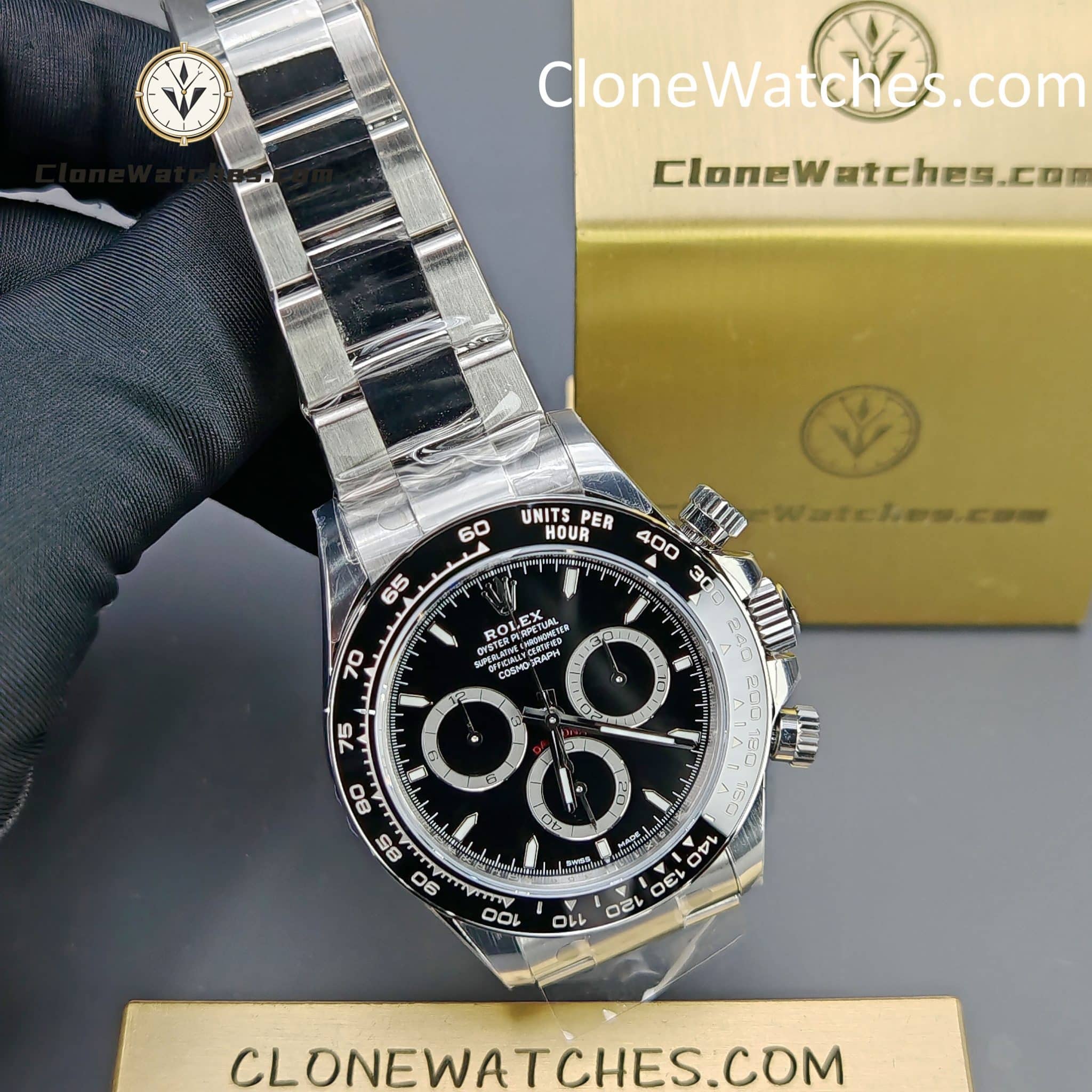 Rolex Super Clone Watches 1:1 Daytona M126500ln-0002 4131 Movement