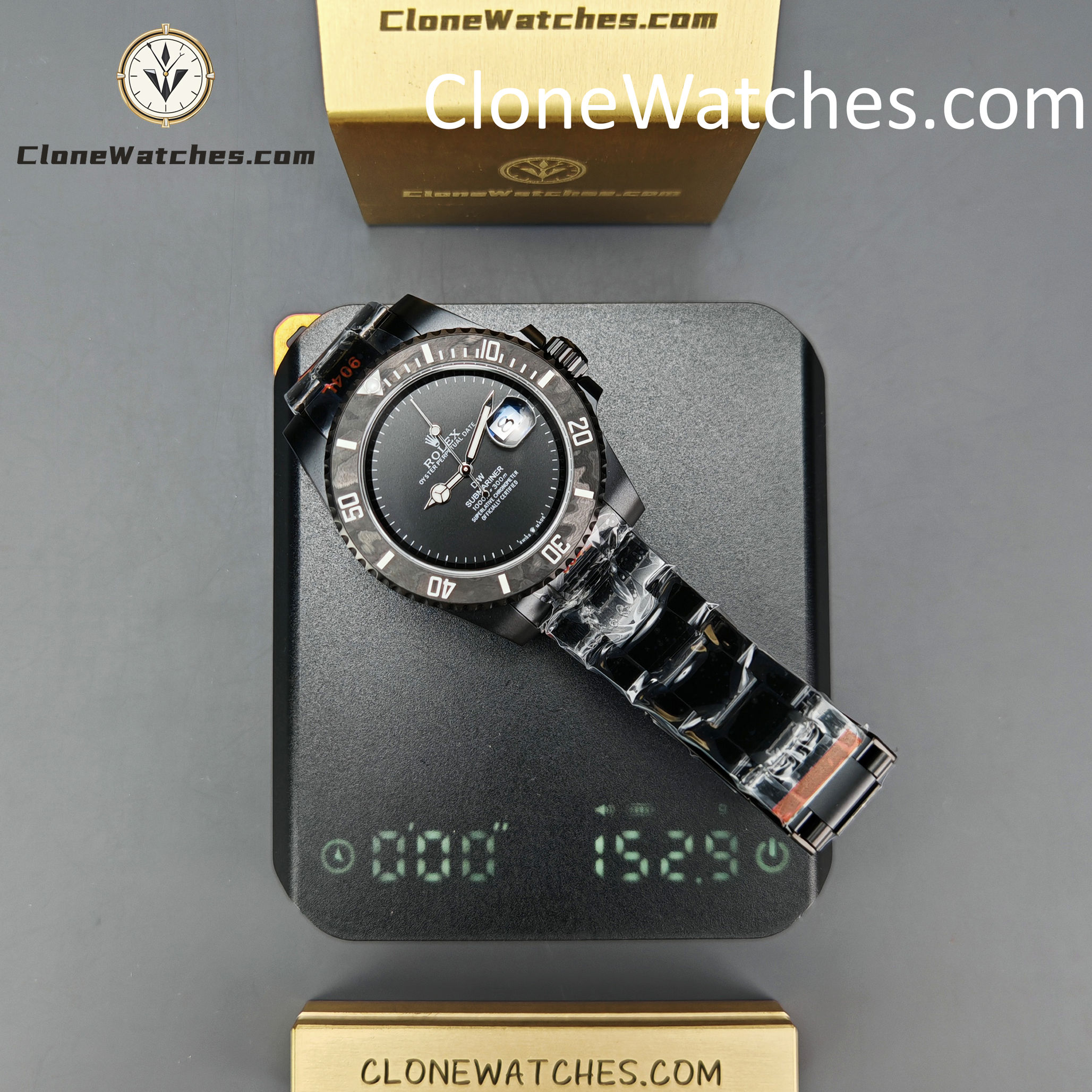Modified Super Clone Watches 1:1 DiW Rolex Submariner GHOST 3235 Movement