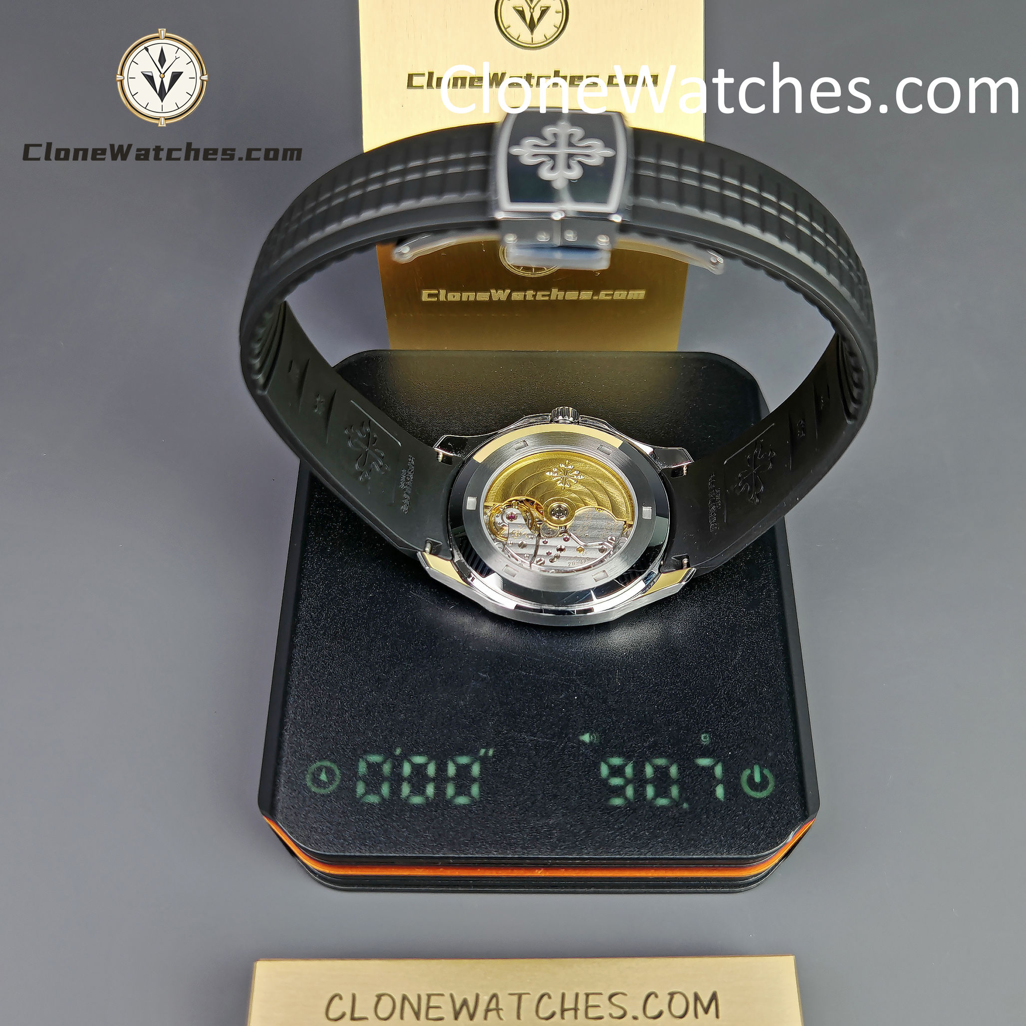 Patek Philippe Super Clone Watches 1:1 Aquanaut 5167 Black Dial 40mm