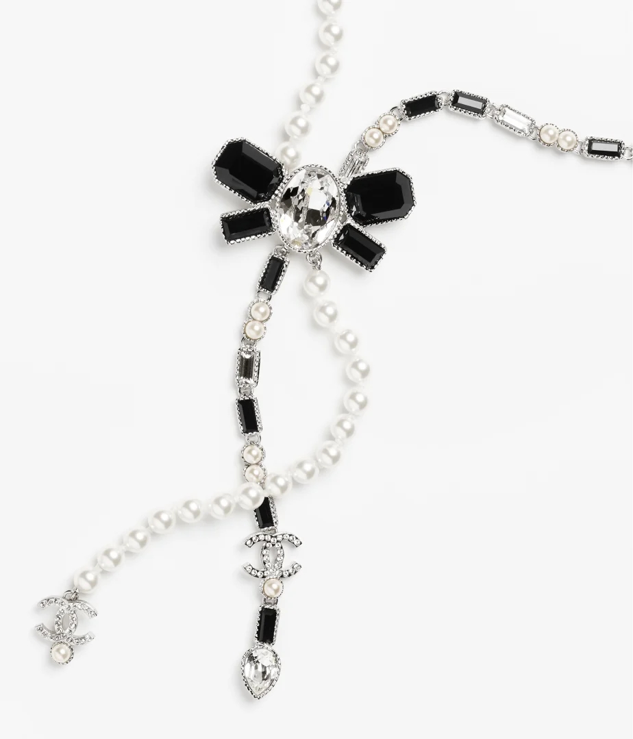 Chanel Long Necklaces With Pearl
