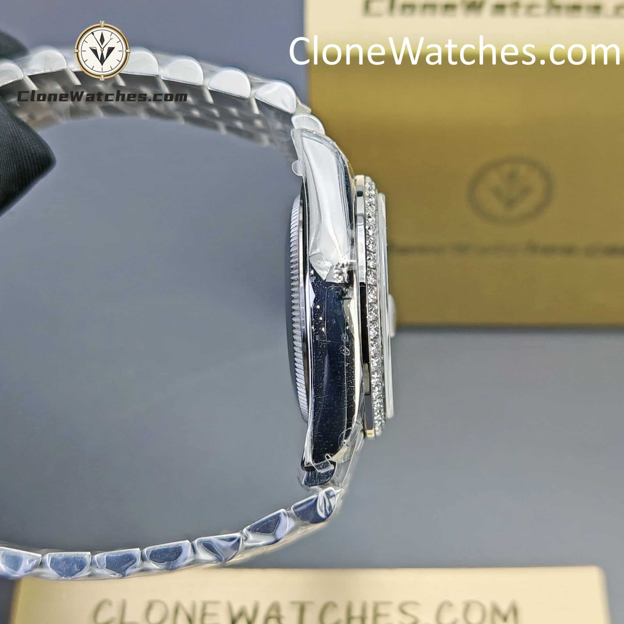 Rolex Super Clone Watches 1:1 DateJust m278384rbr-0010 Jubilee 31MM 2236 Movement