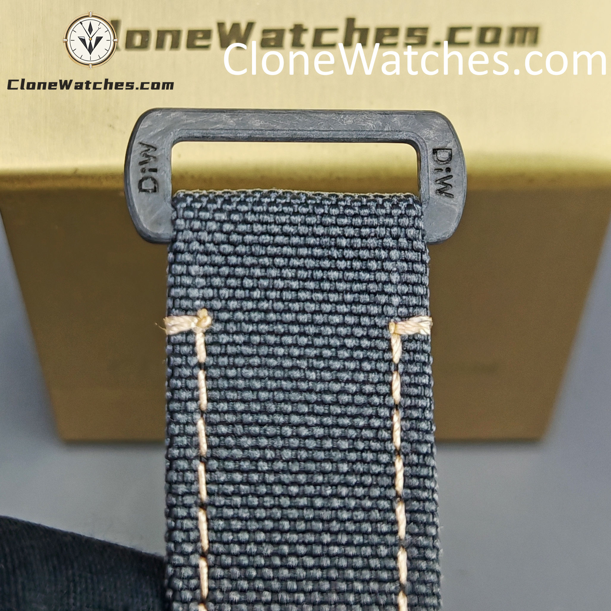 Modified Super Clone Watches 1:1 DiW Rolex Daytona NTPT Carbon “CREAM INVERT GOLD”