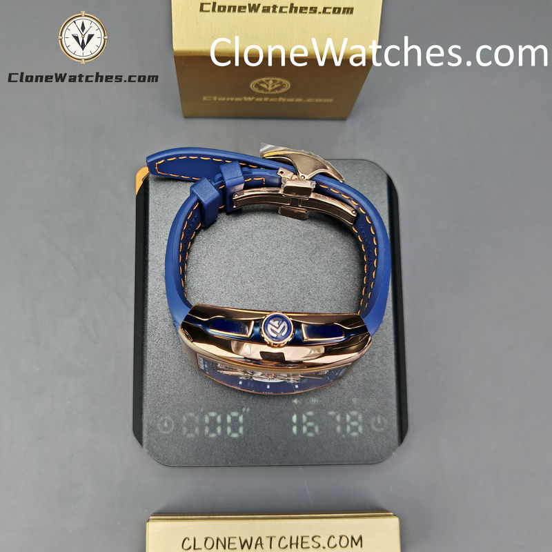 Franck Muller Super Clone Watches 1:1 V45 Blue Dial Yachting