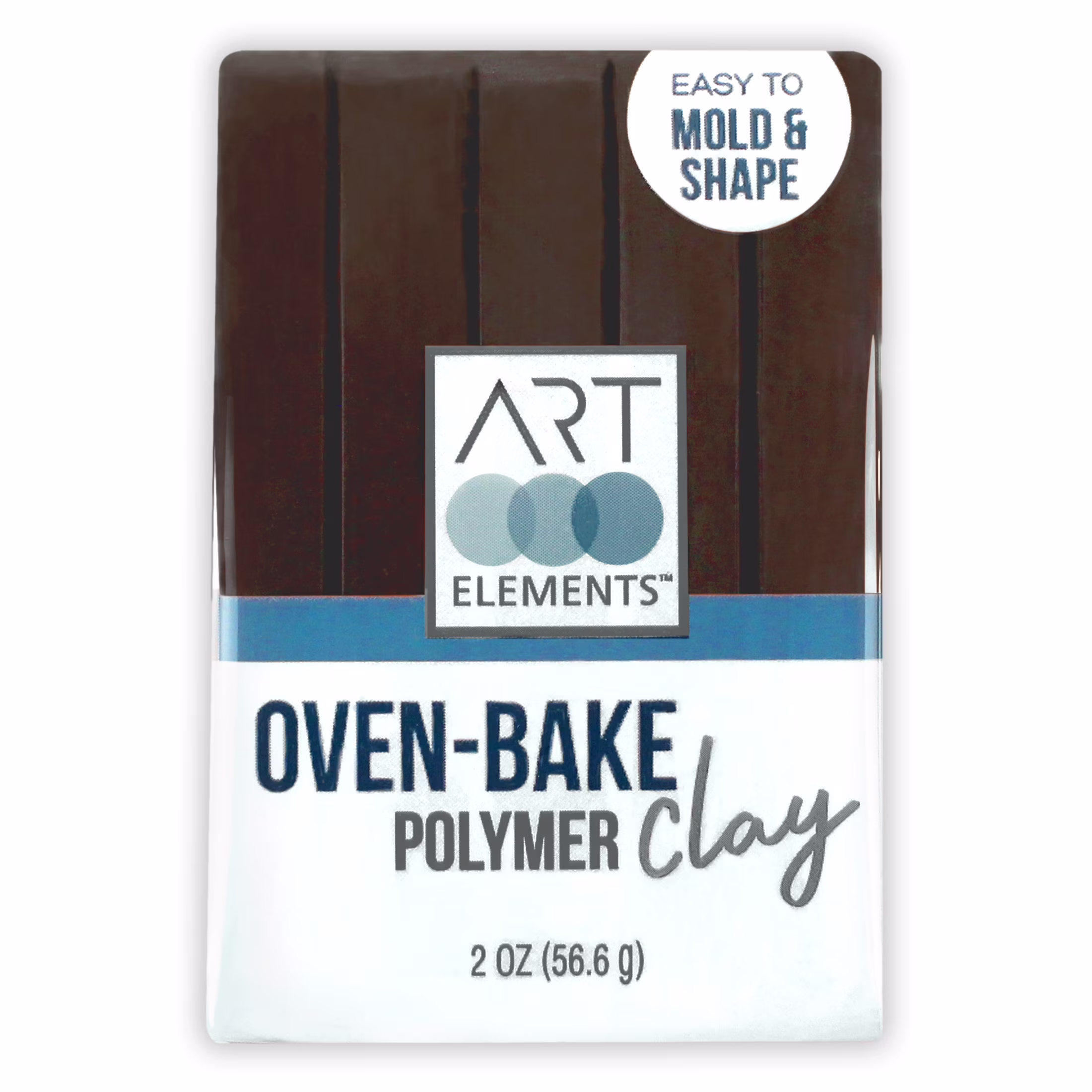 (2 pack) ArtSkills - Art Elements Oven Bake Polymer Clay, 2oz, Bisque