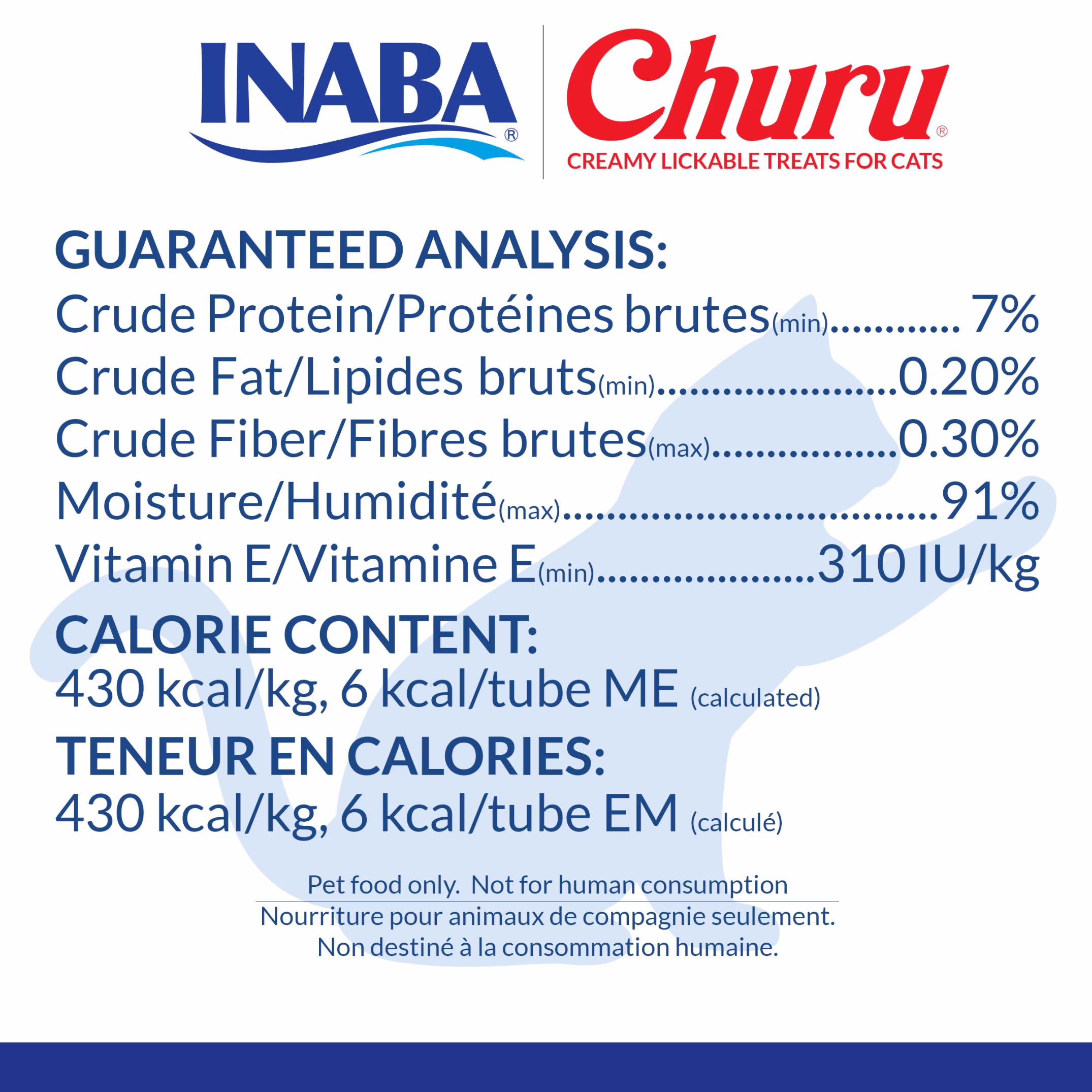 INABA Churu Cat Treats, Creamy Lickable Purée Cat Treat with Vitamin E, 0.5 Ounces Each Tube, 4 Tubes, Tuna Recipe