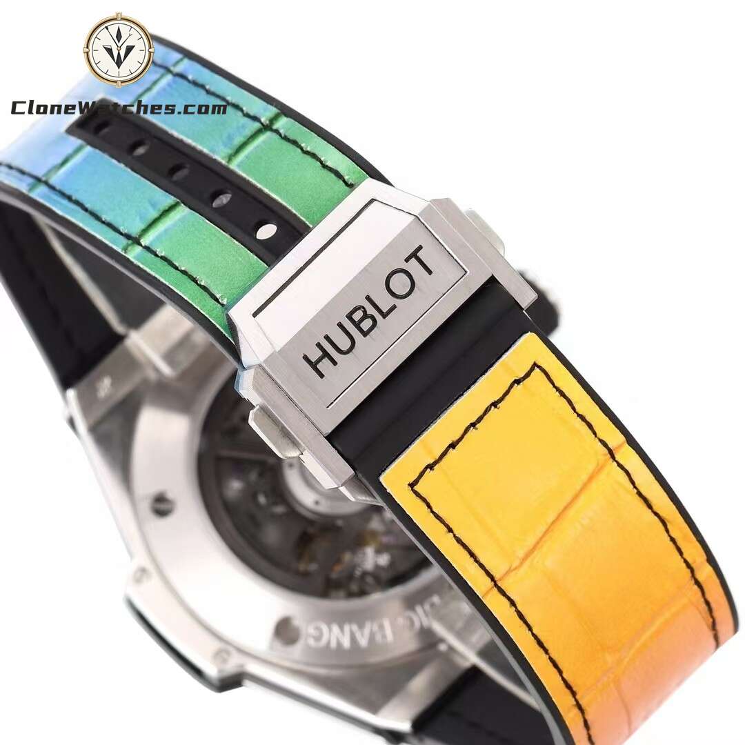 Hublot Super Clone Watches 1:1 Big Bang Unico Titanium Rainbow 42MM 441.NX.1117.LR.0999